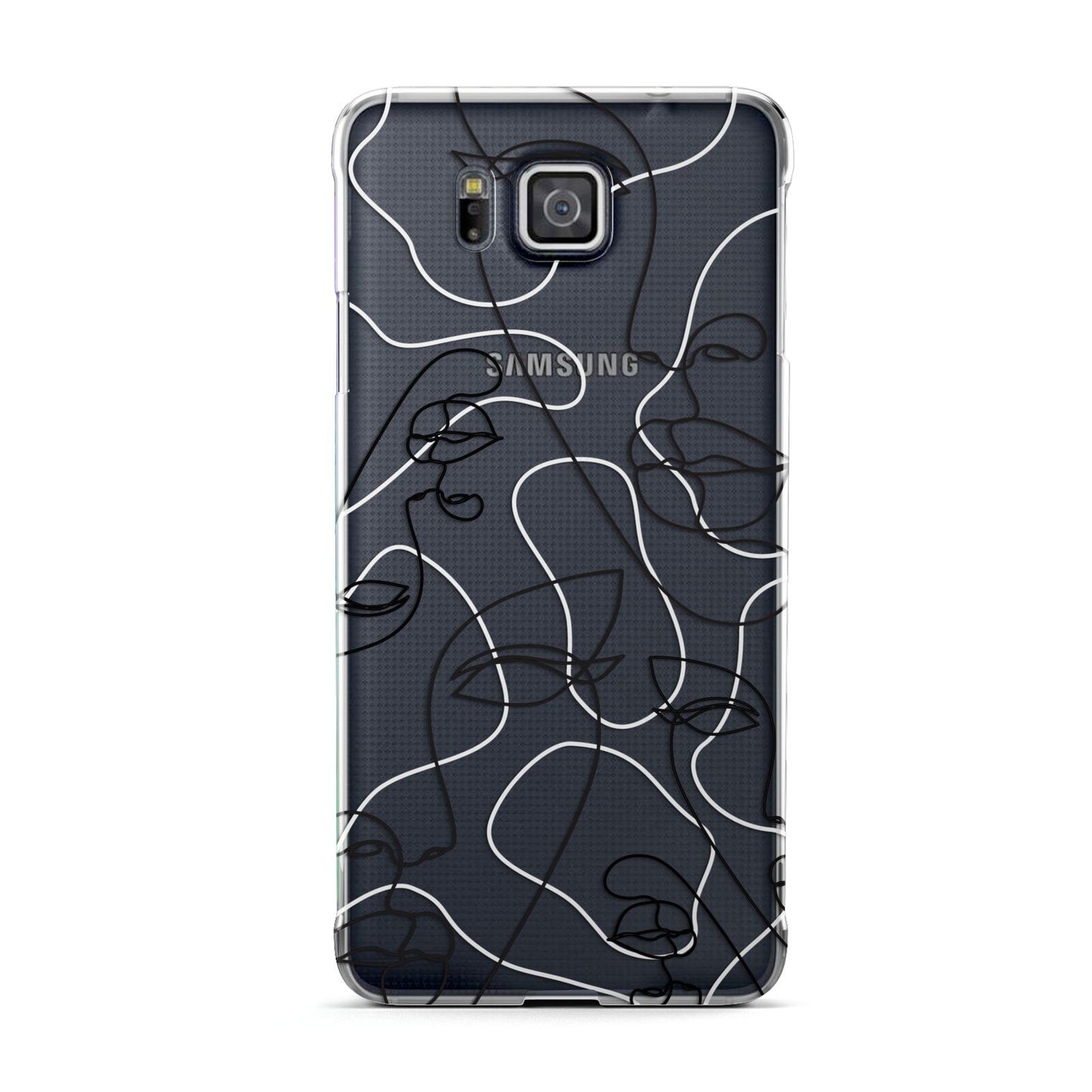 Abstract Face Samsung Galaxy Alpha Case