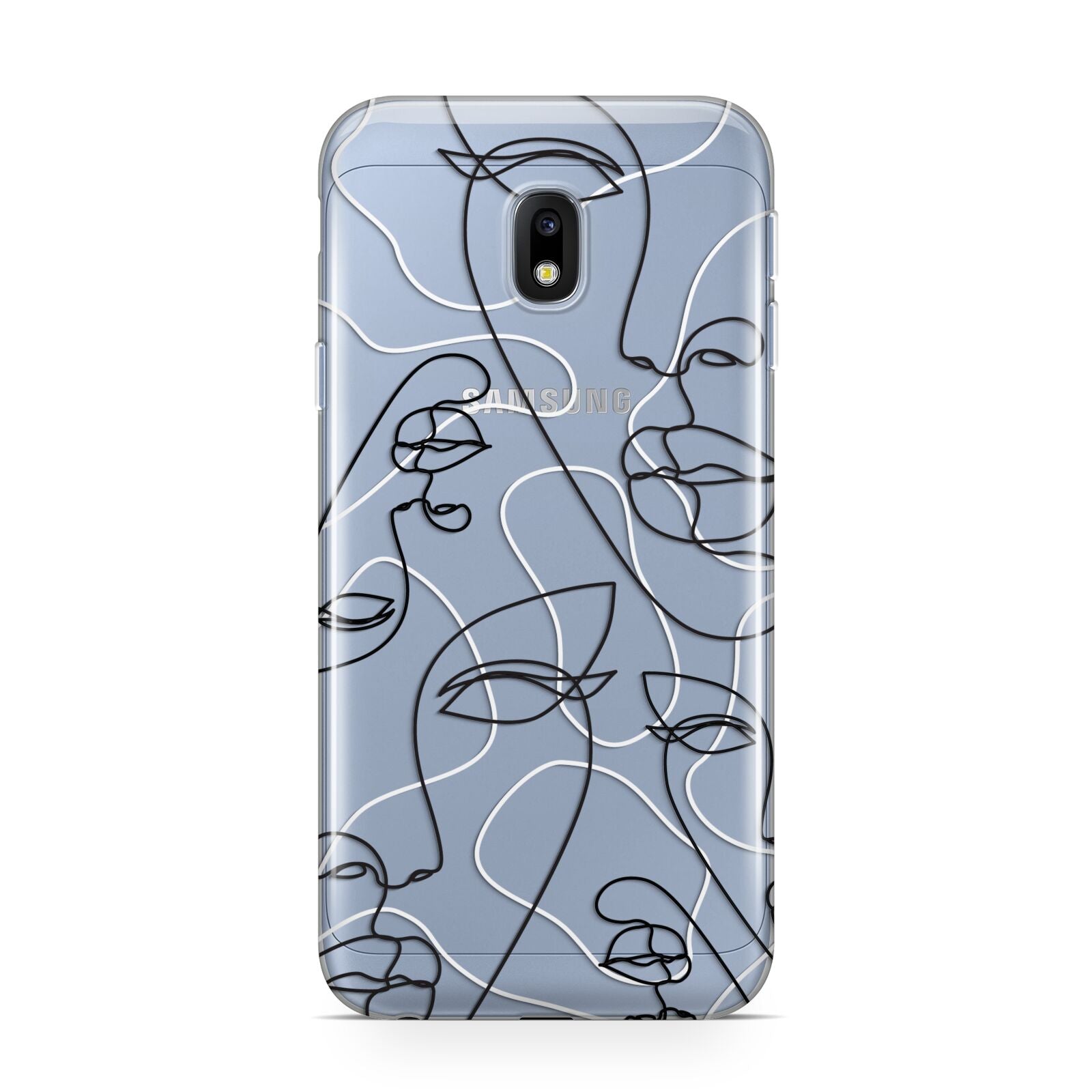 Abstract Face Samsung Galaxy J3 2017 Case