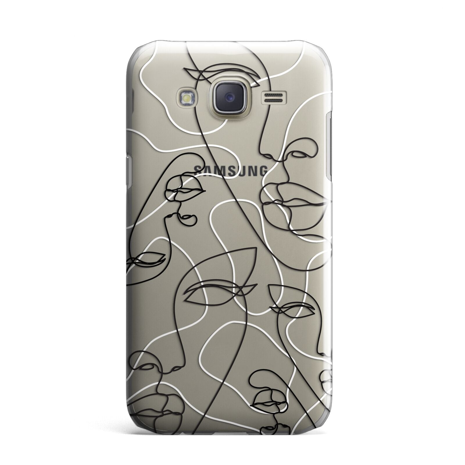 Abstract Face Samsung Galaxy J7 Case