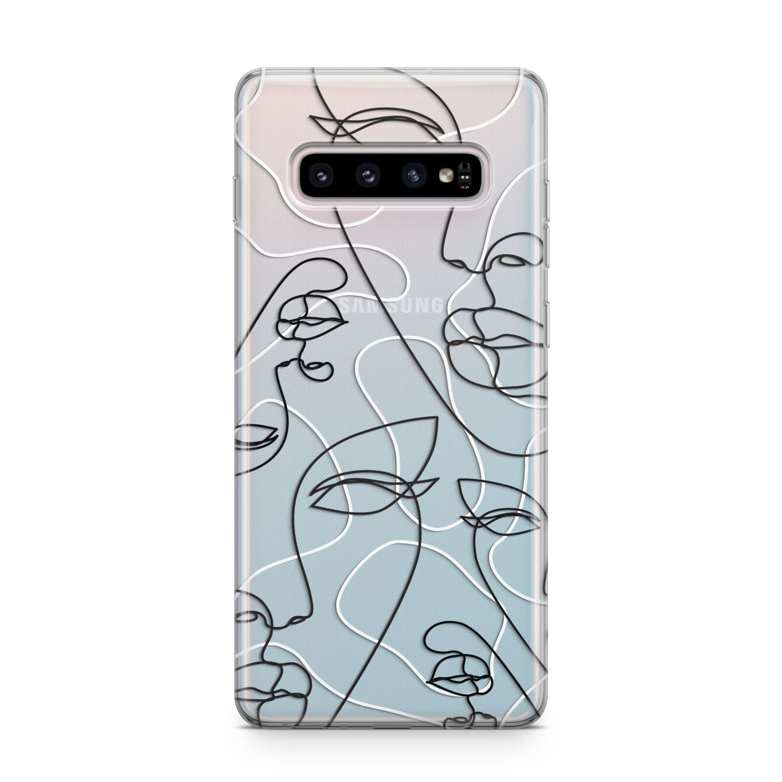 Abstract Face Samsung Galaxy S10 Plus Case