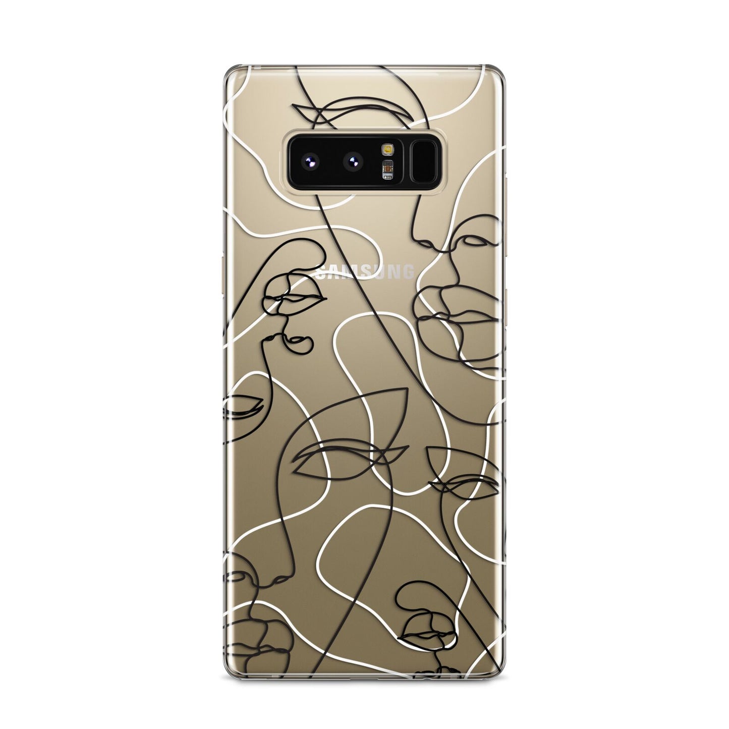 Abstract Face Samsung Galaxy S8 Case