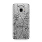 Abstract Face Samsung Galaxy S9 Case