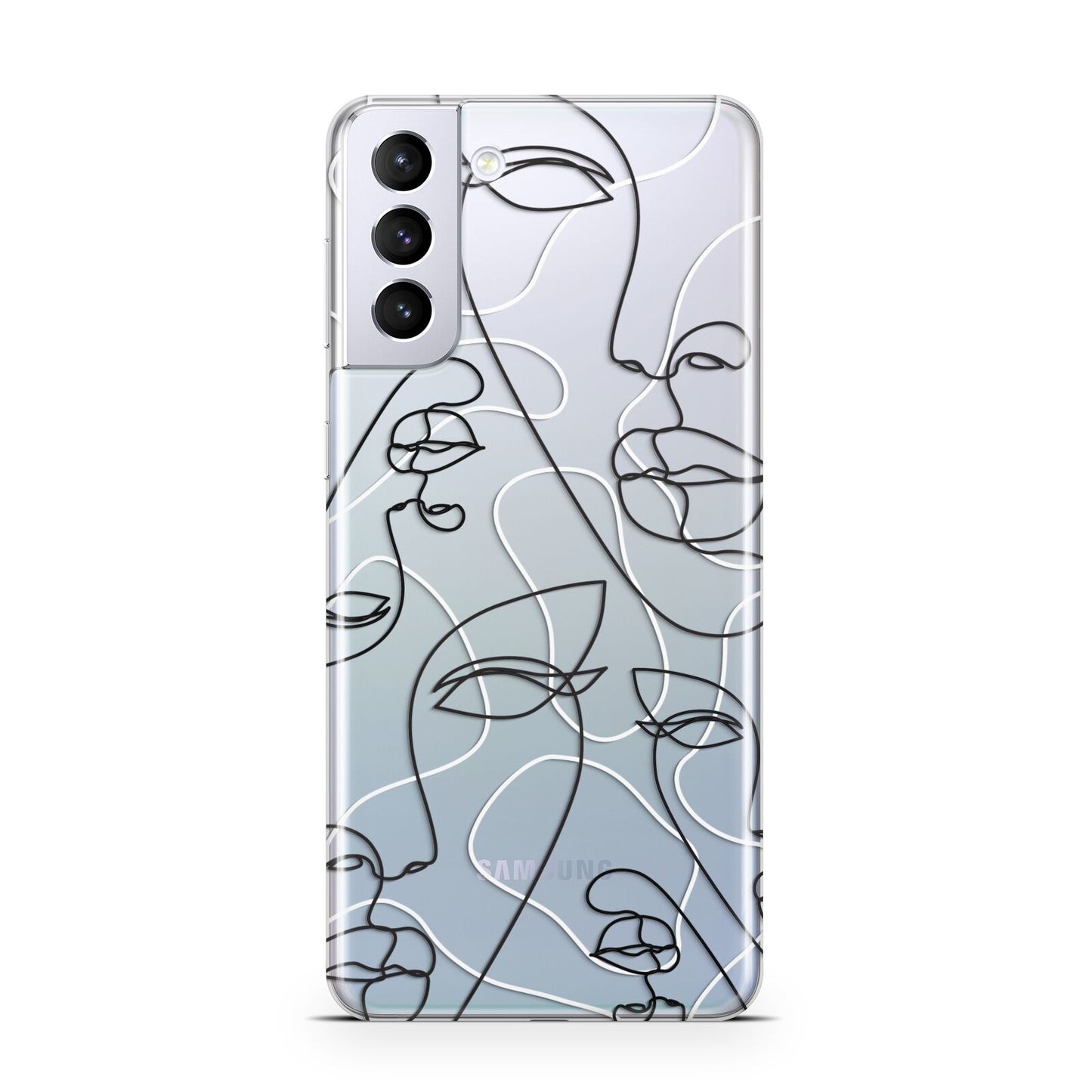 Abstract Face Samsung S21 Plus Case