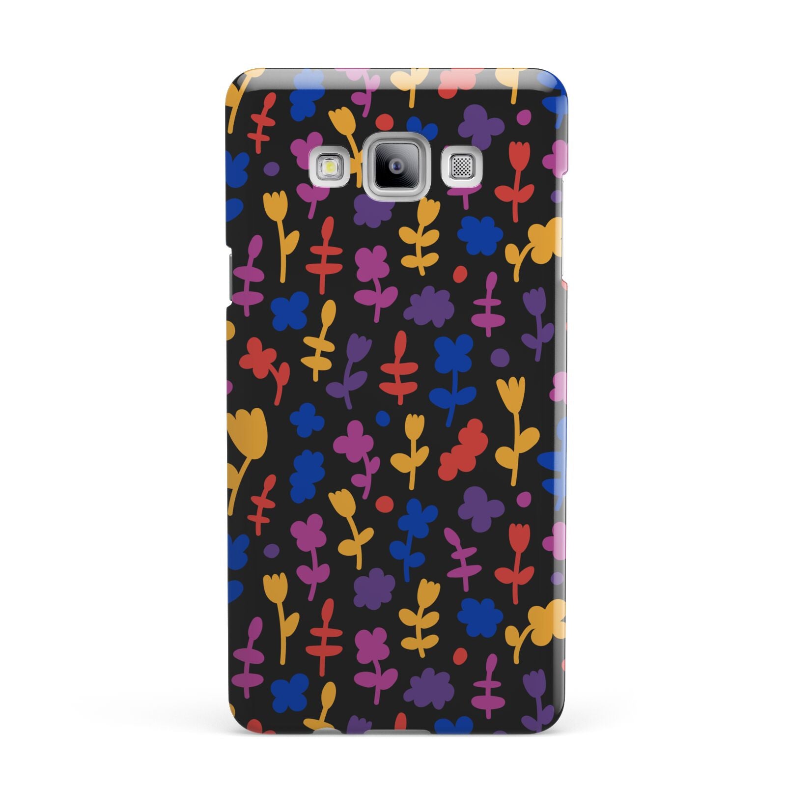 Abstract Floral Samsung Galaxy A7 2015 Case