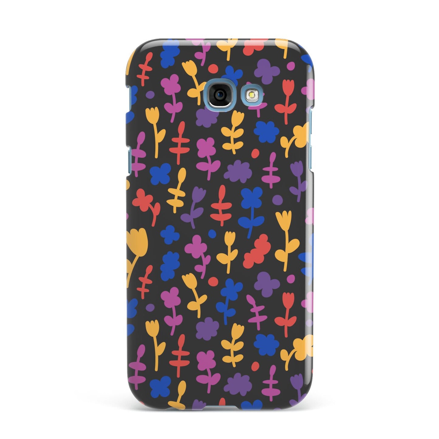 Abstract Floral Samsung Galaxy A7 2017 Case