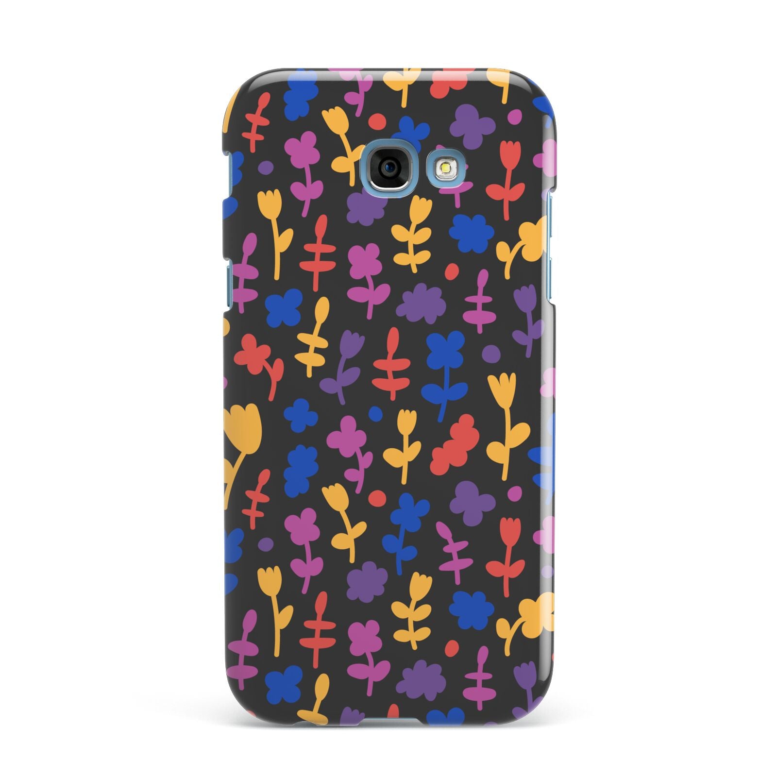 Abstract Floral Samsung Galaxy A7 2017 Case