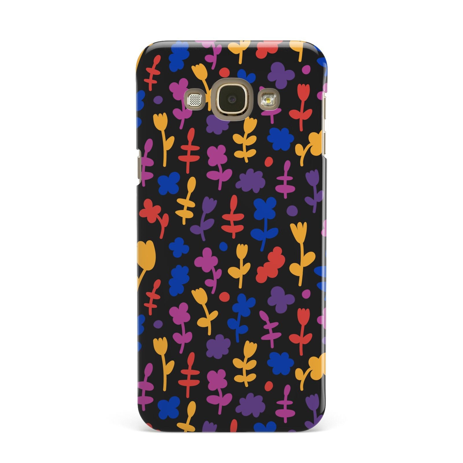 Abstract Floral Samsung Galaxy A8 Case