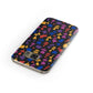Abstract Floral Samsung Galaxy Case Front Close Up
