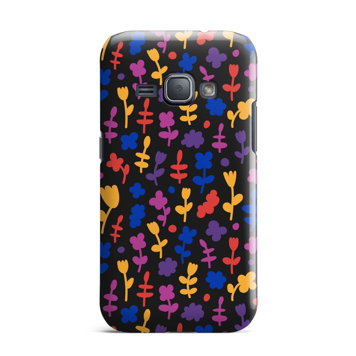 Abstract Floral Samsung Galaxy J1 2016 Case
