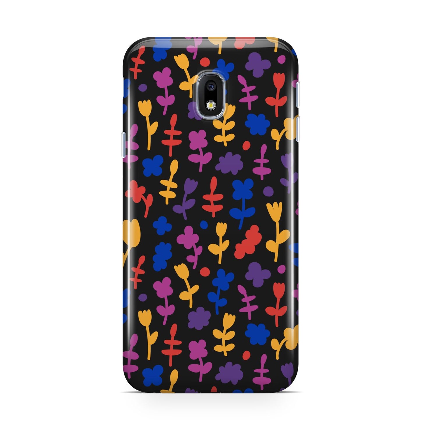 Abstract Floral Samsung Galaxy J3 2017 Case