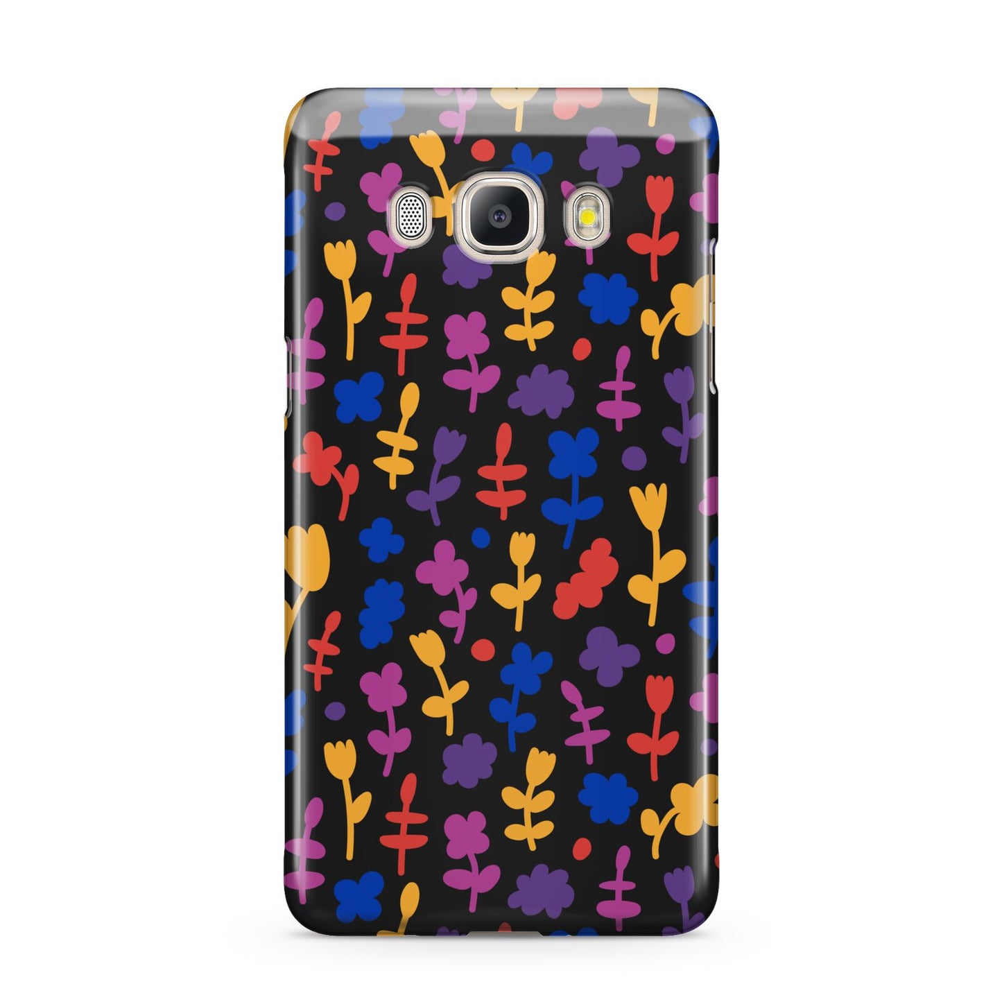 Abstract Floral Samsung Galaxy J5 2016 Case
