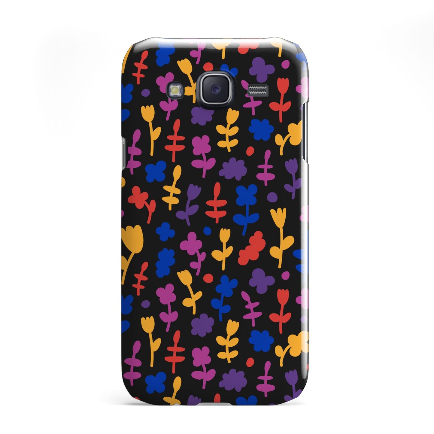 Abstract Floral Samsung Galaxy J5 Case