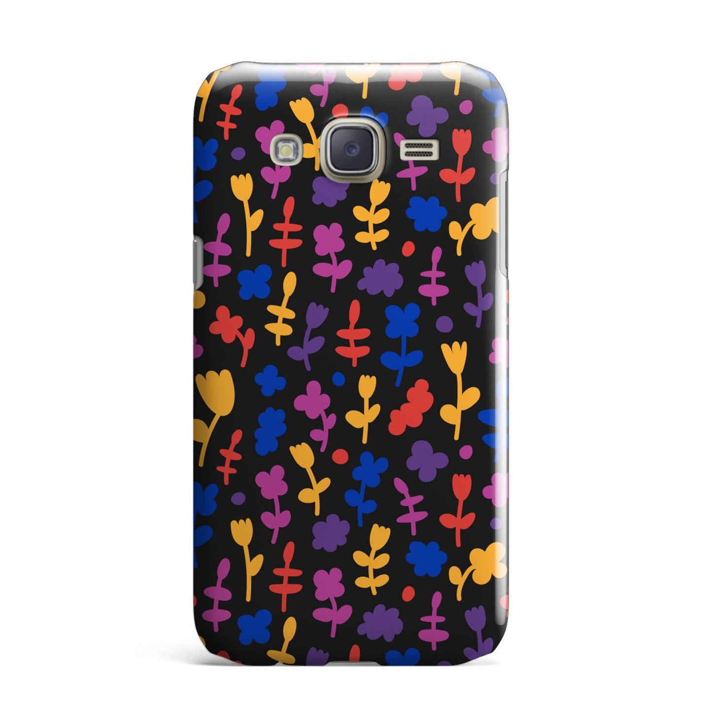 Abstract Floral Samsung Galaxy J7 Case