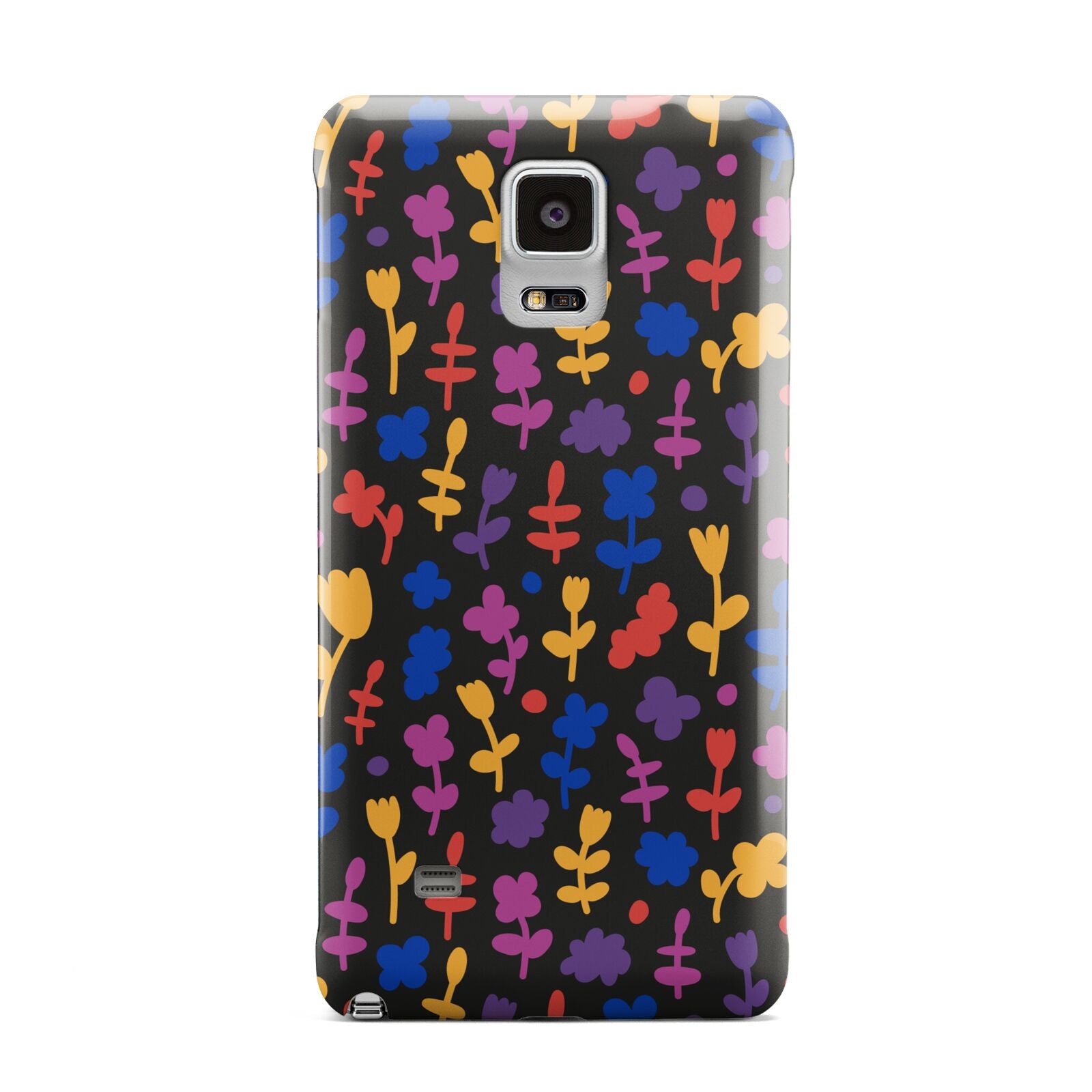 Abstract Floral Samsung Galaxy Note 4 Case