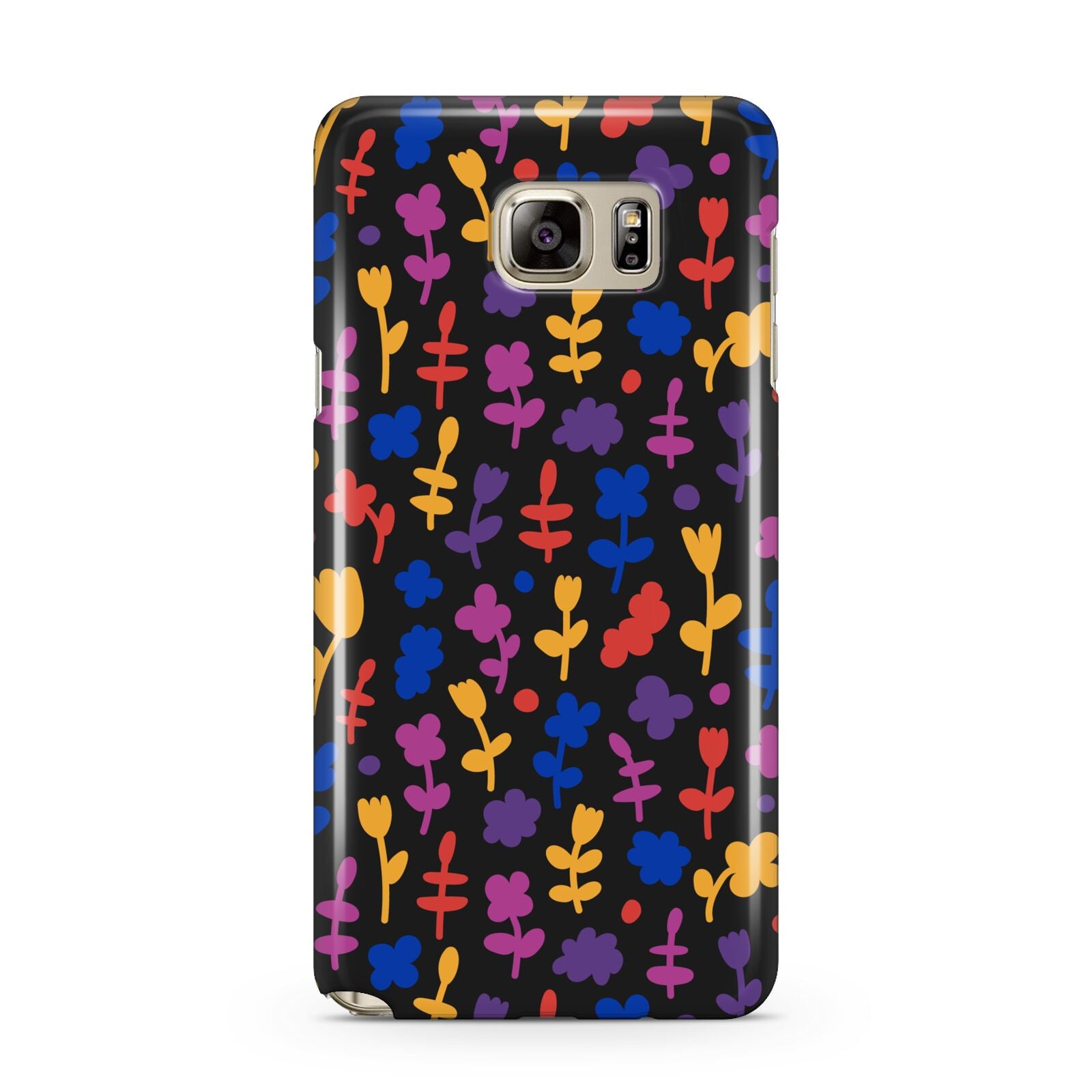 Abstract Floral Samsung Galaxy Note 5 Case