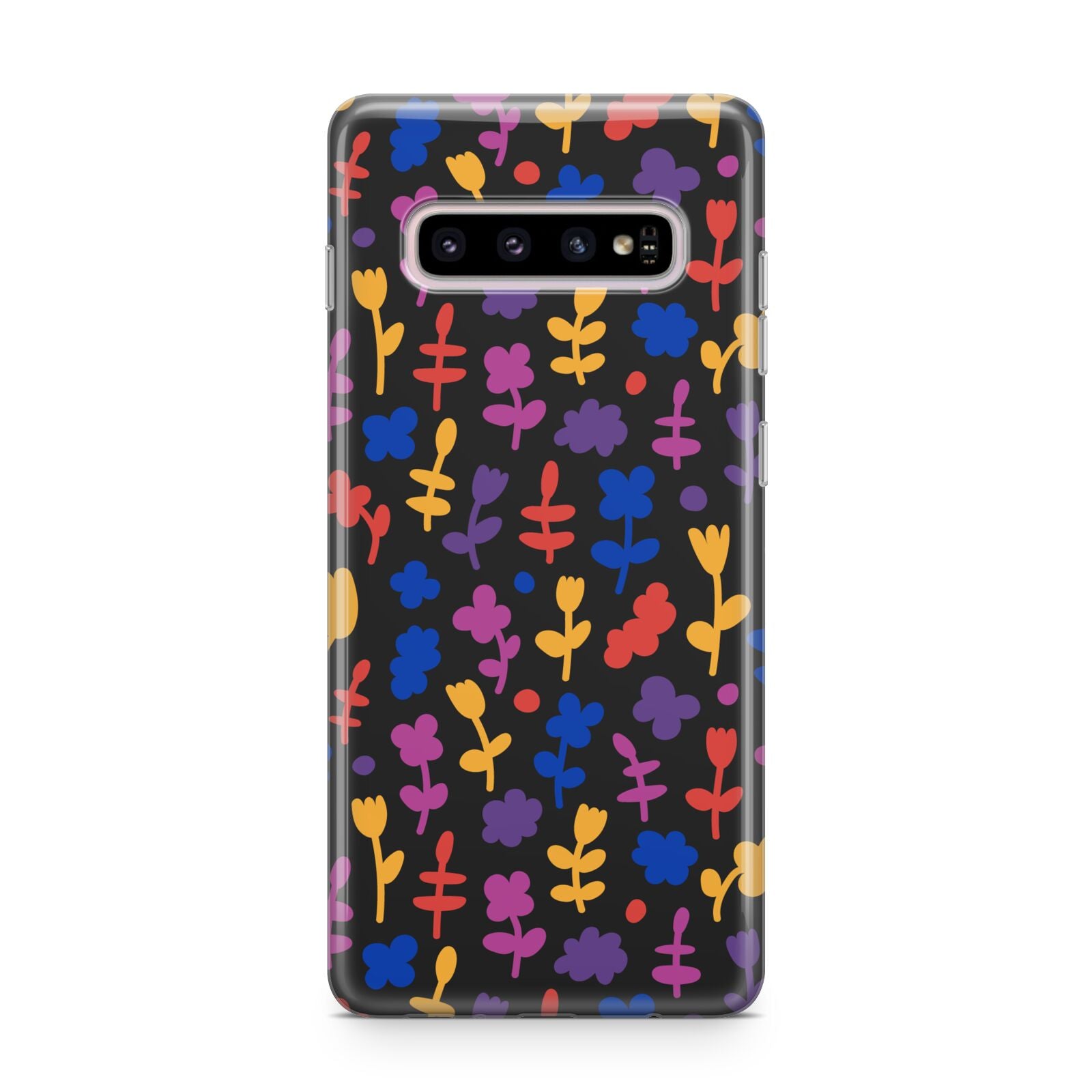 Abstract Floral Samsung Galaxy S10 Plus Case