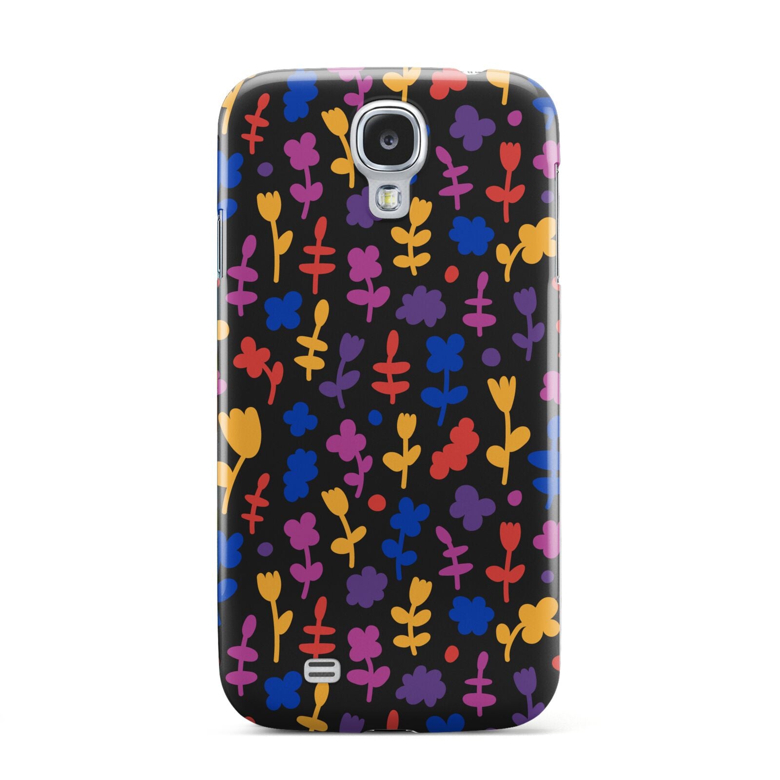 Abstract Floral Samsung Galaxy S4 Case