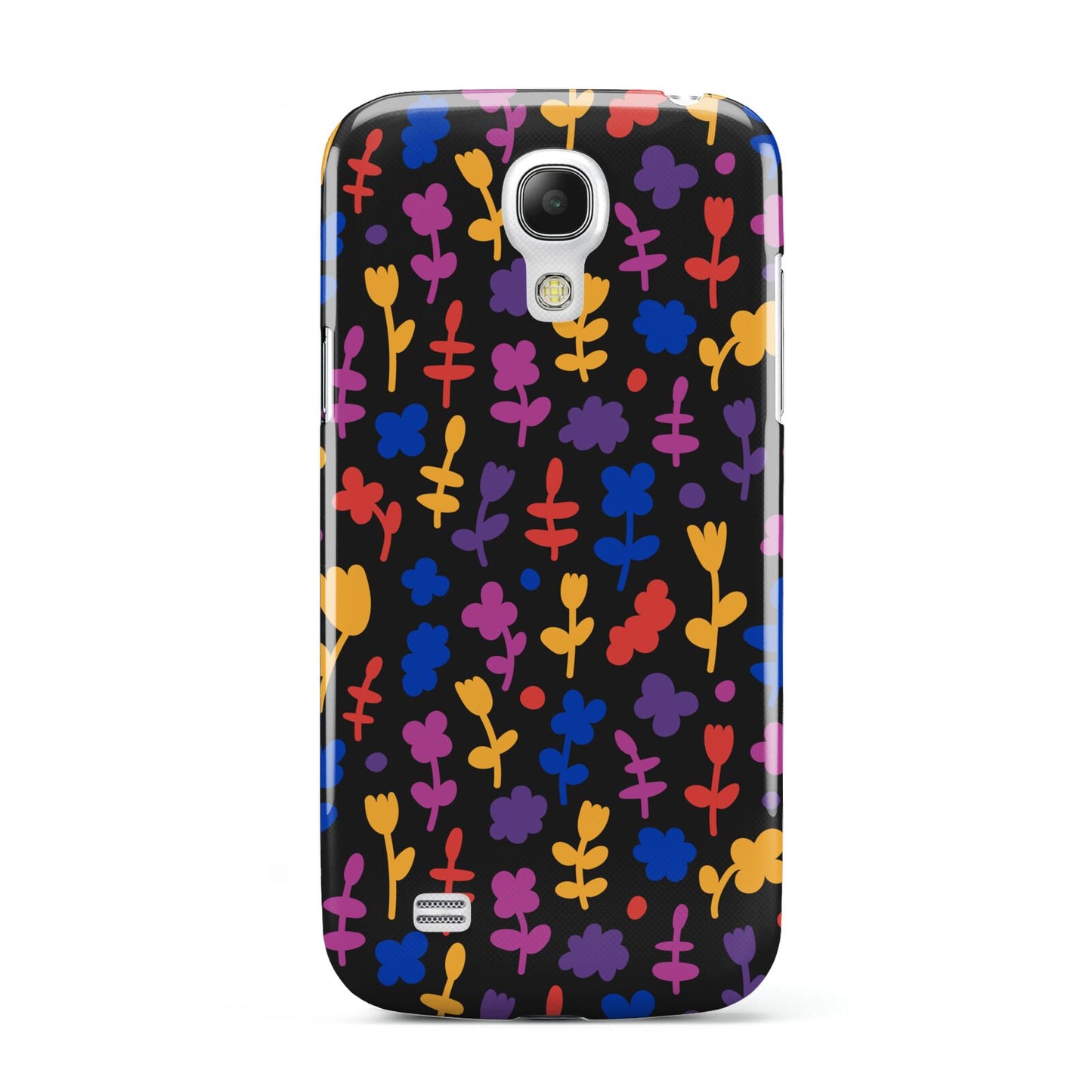 Abstract Floral Samsung Galaxy S4 Mini Case