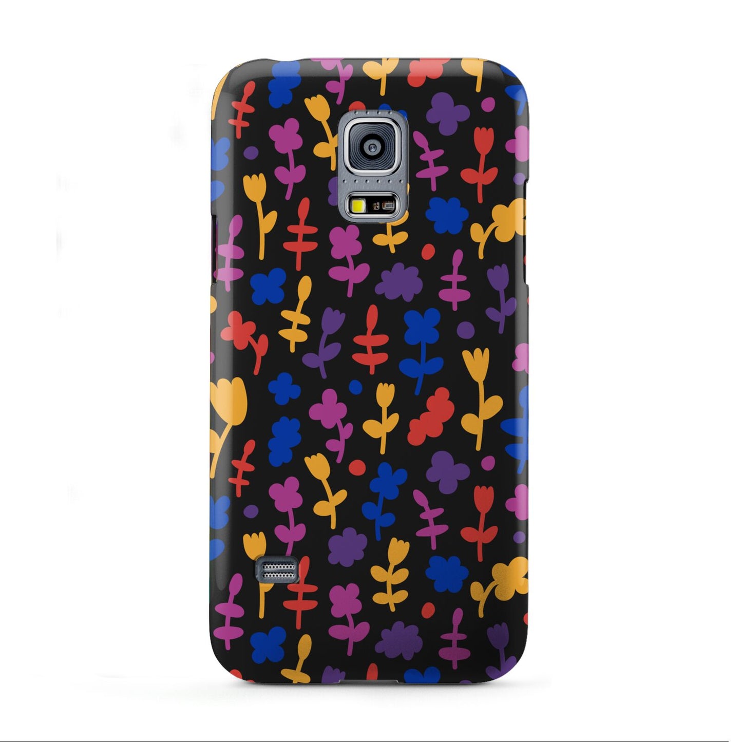 Abstract Floral Samsung Galaxy S5 Mini Case