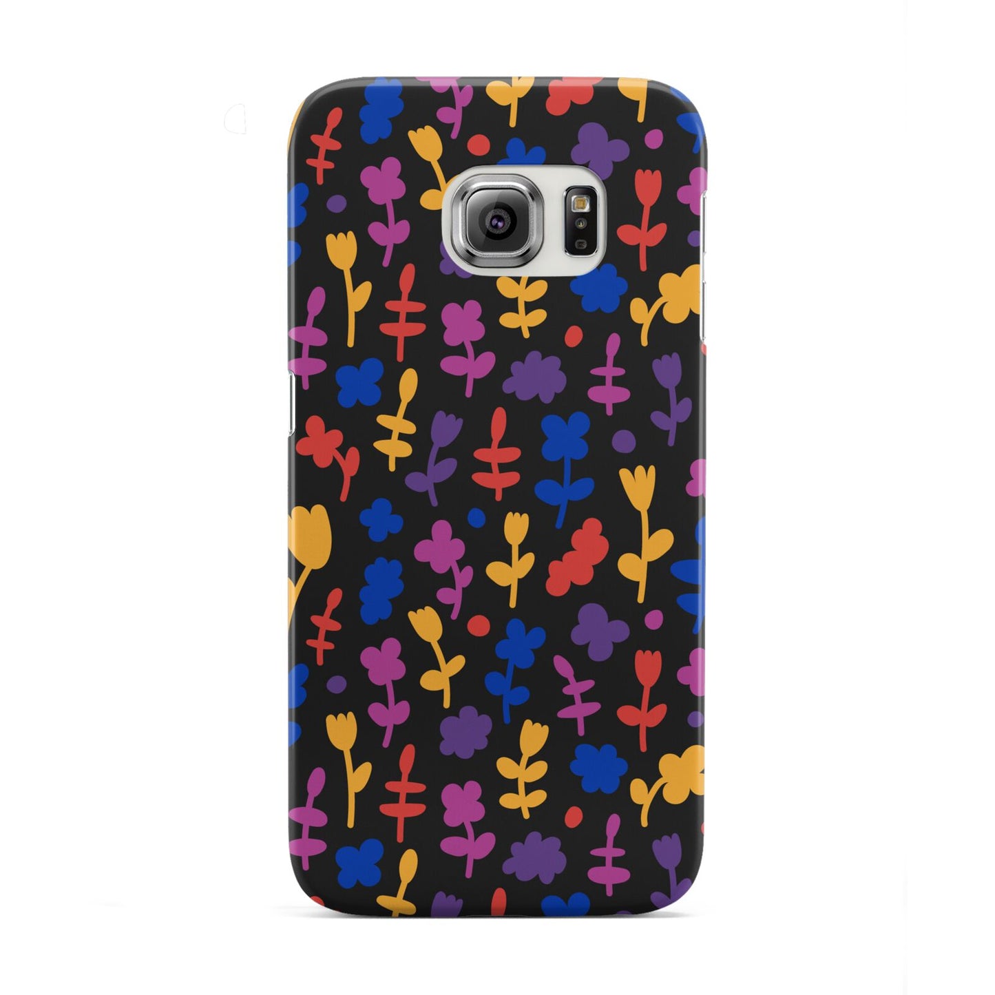 Abstract Floral Samsung Galaxy S6 Edge Case