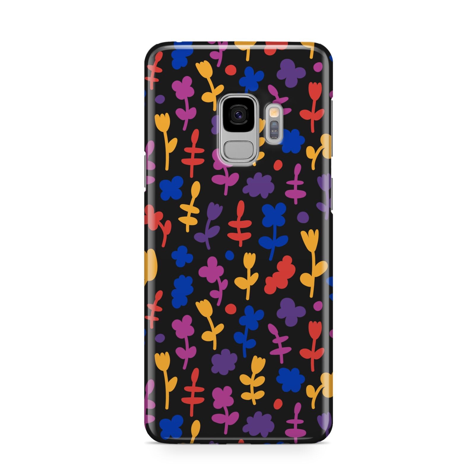 Abstract Floral Samsung Galaxy S9 Case