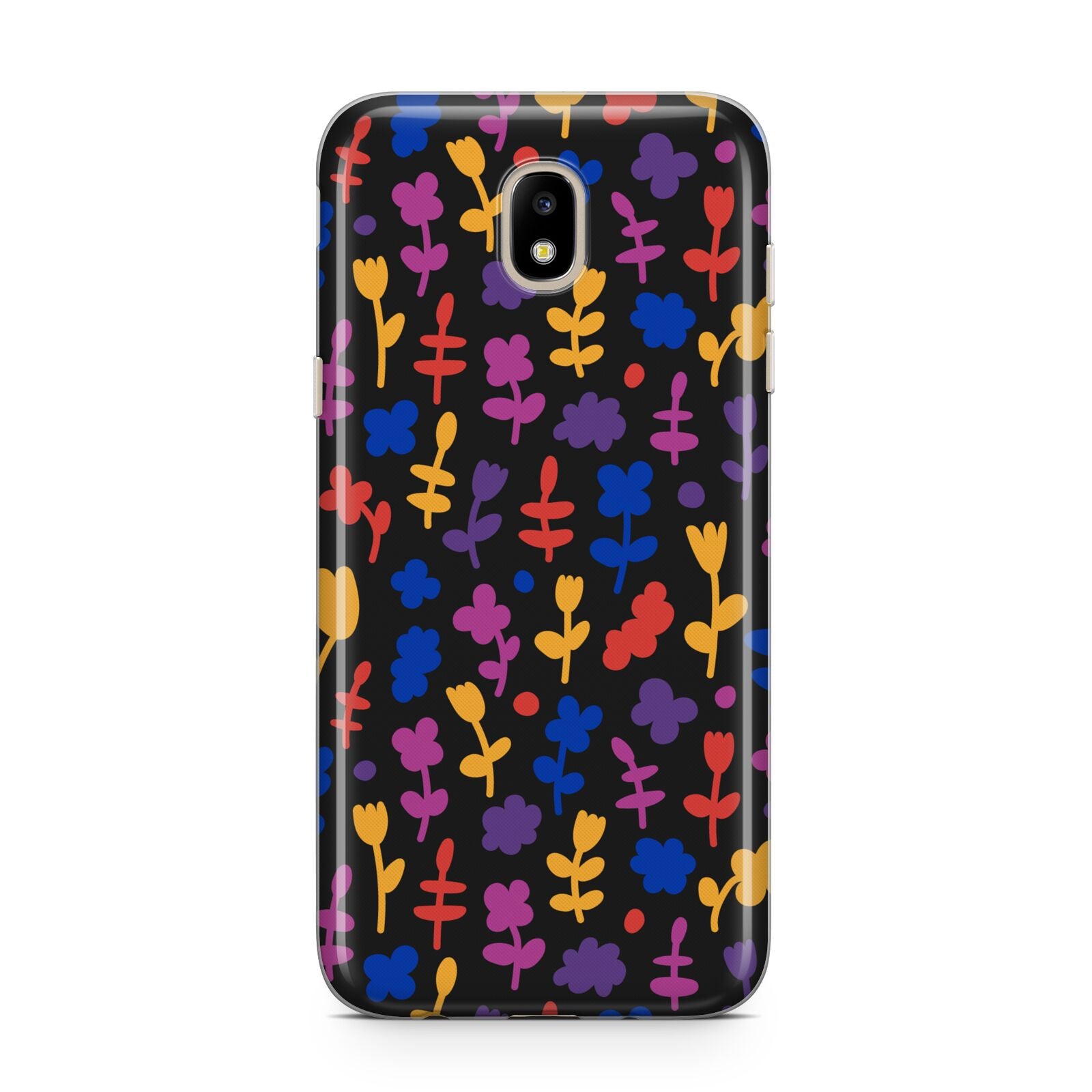 Abstract Floral Samsung J5 2017 Case