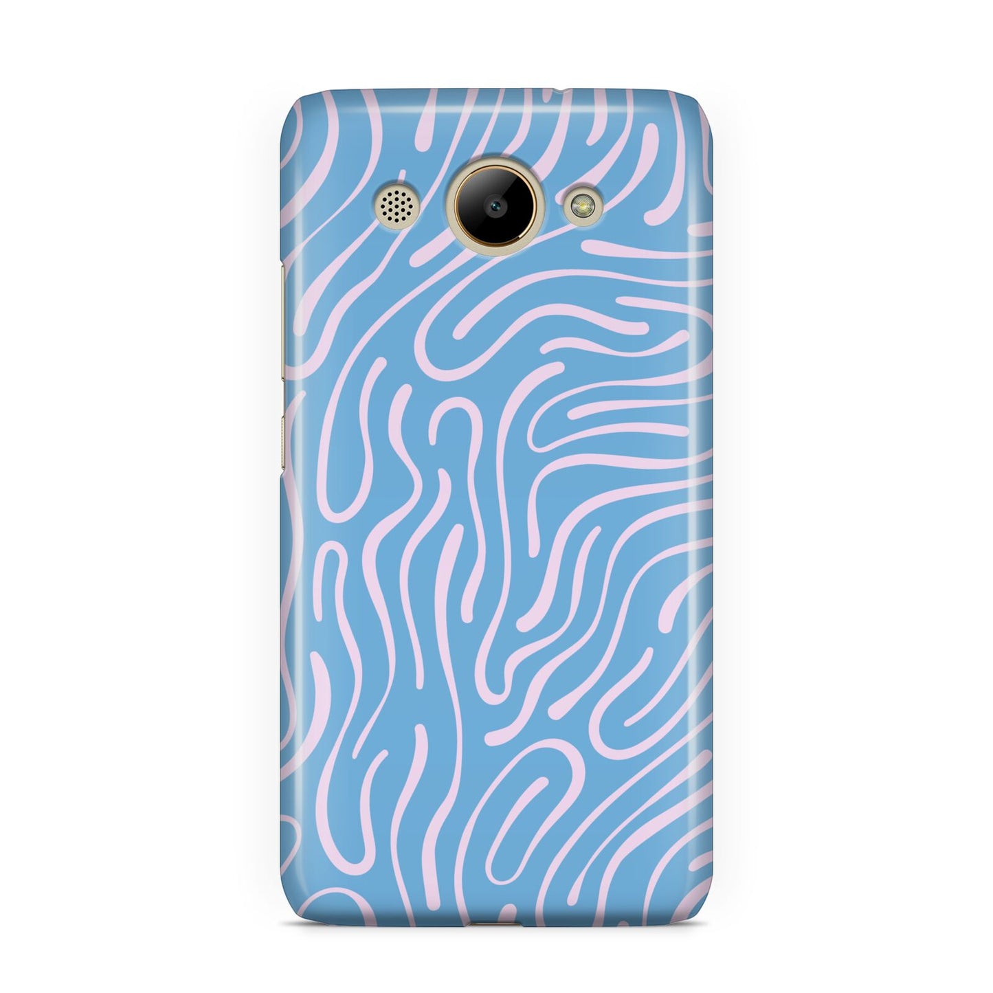 Abstract Ocean Pattern Huawei Y3 2017