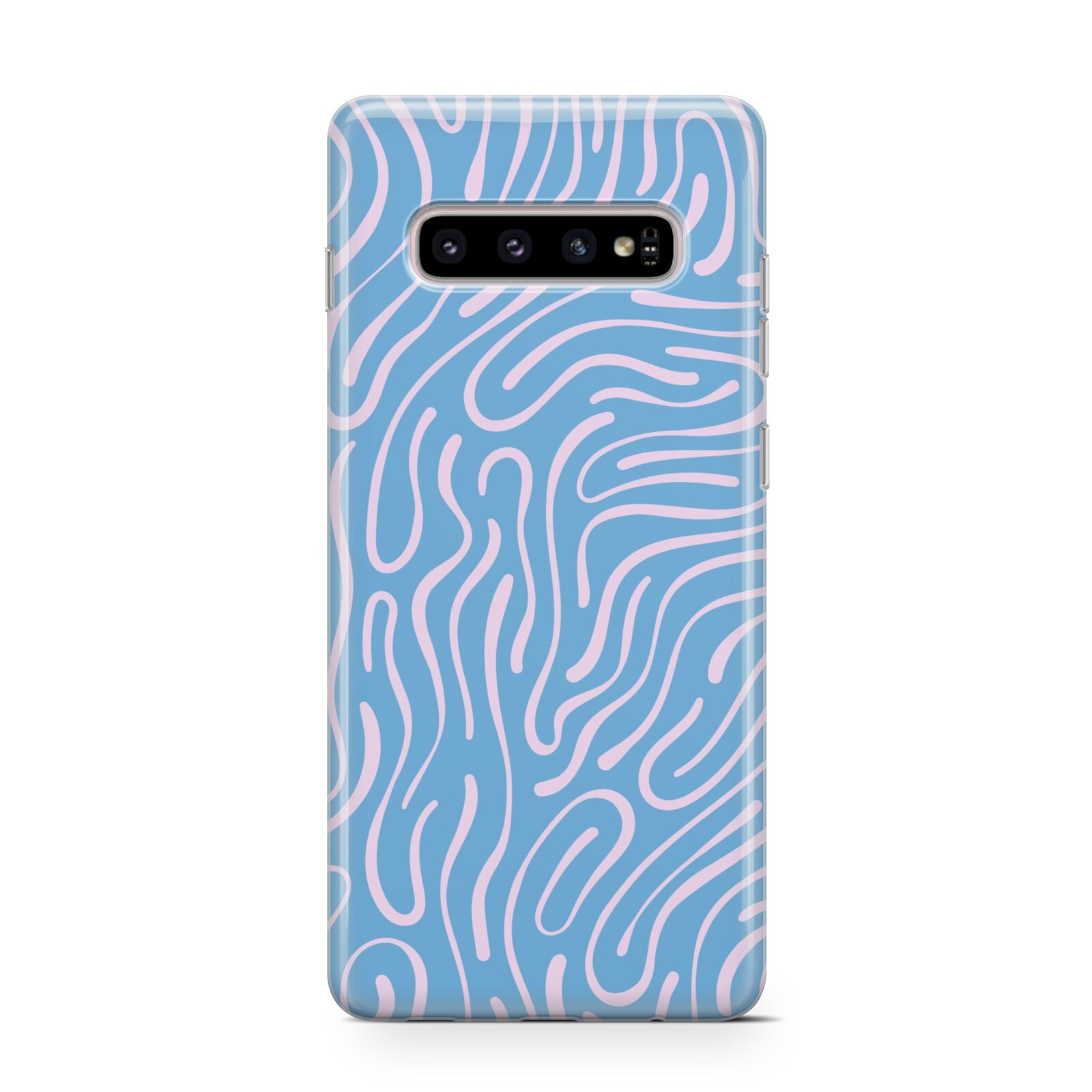 Abstract Ocean Pattern Protective Samsung Galaxy Case