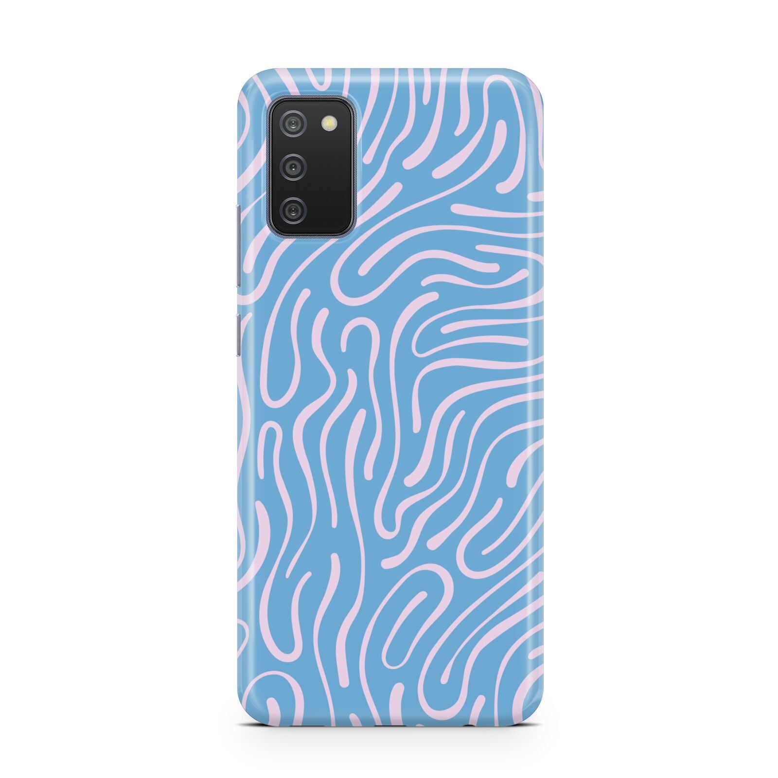 Abstract Ocean Pattern Samsung A02s Case