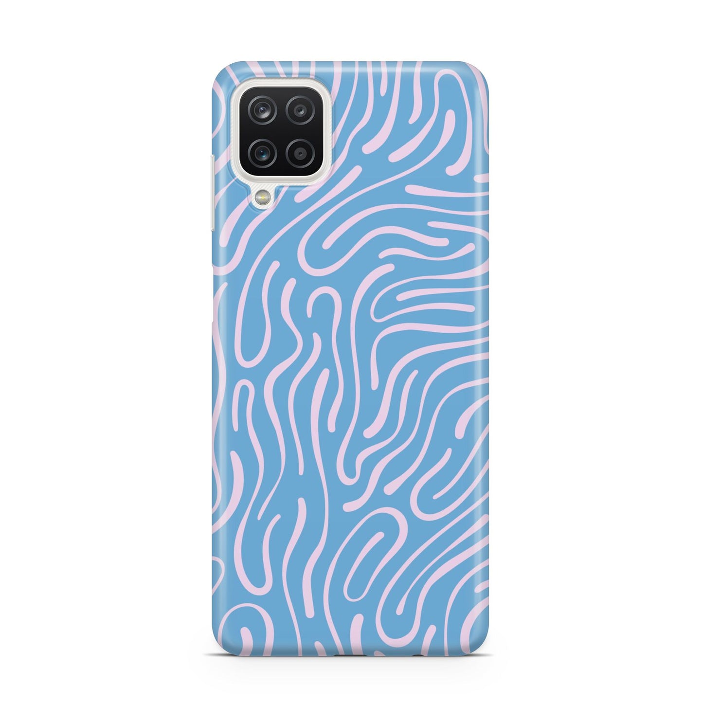 Abstract Ocean Pattern Samsung A12 Case