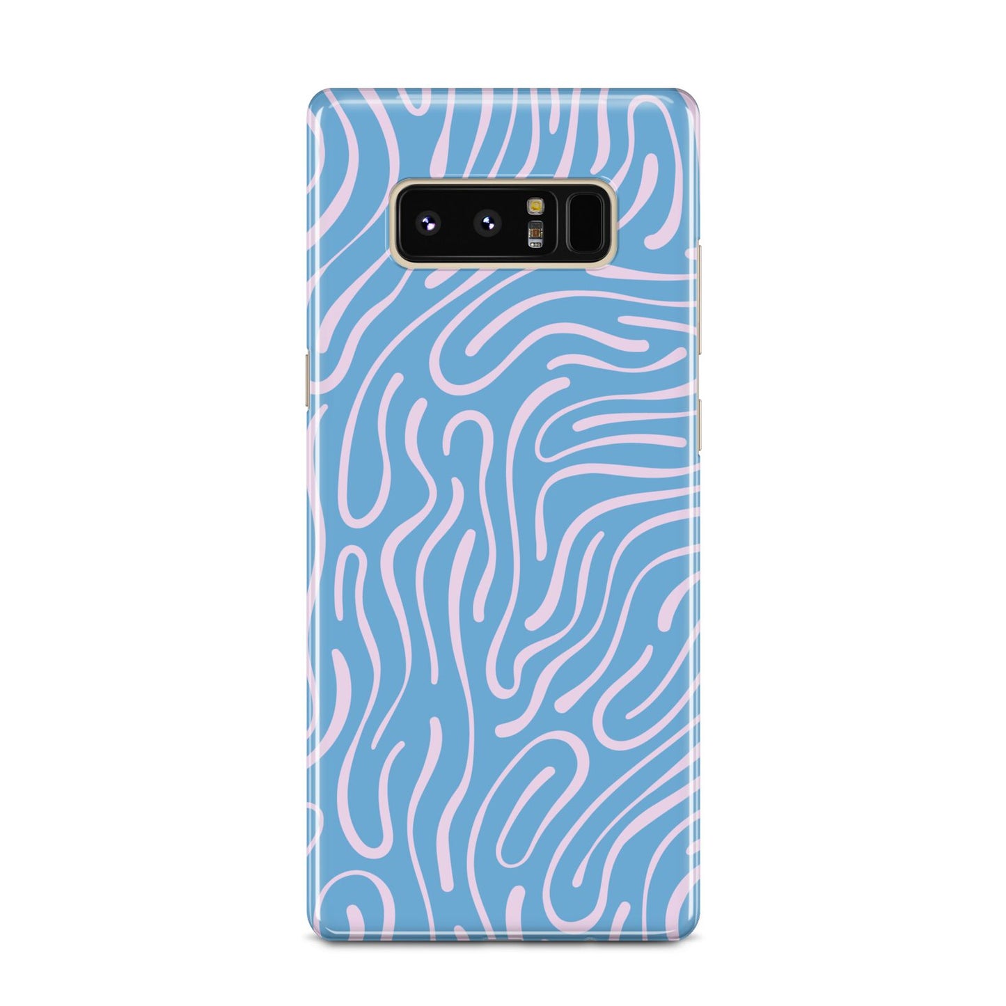 Abstract Ocean Pattern Samsung Galaxy Note 8 Case