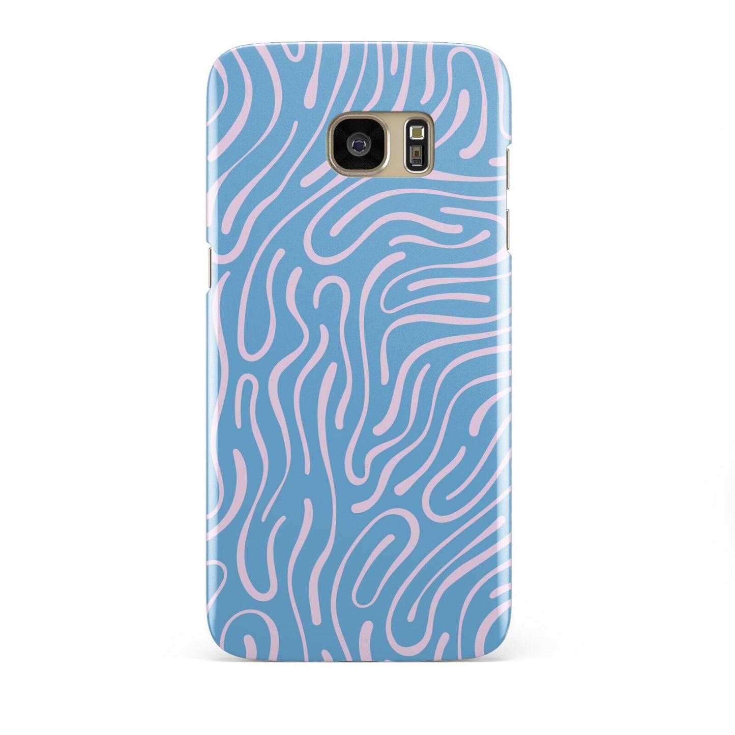 Abstract Ocean Pattern Samsung Galaxy S7 Edge Case