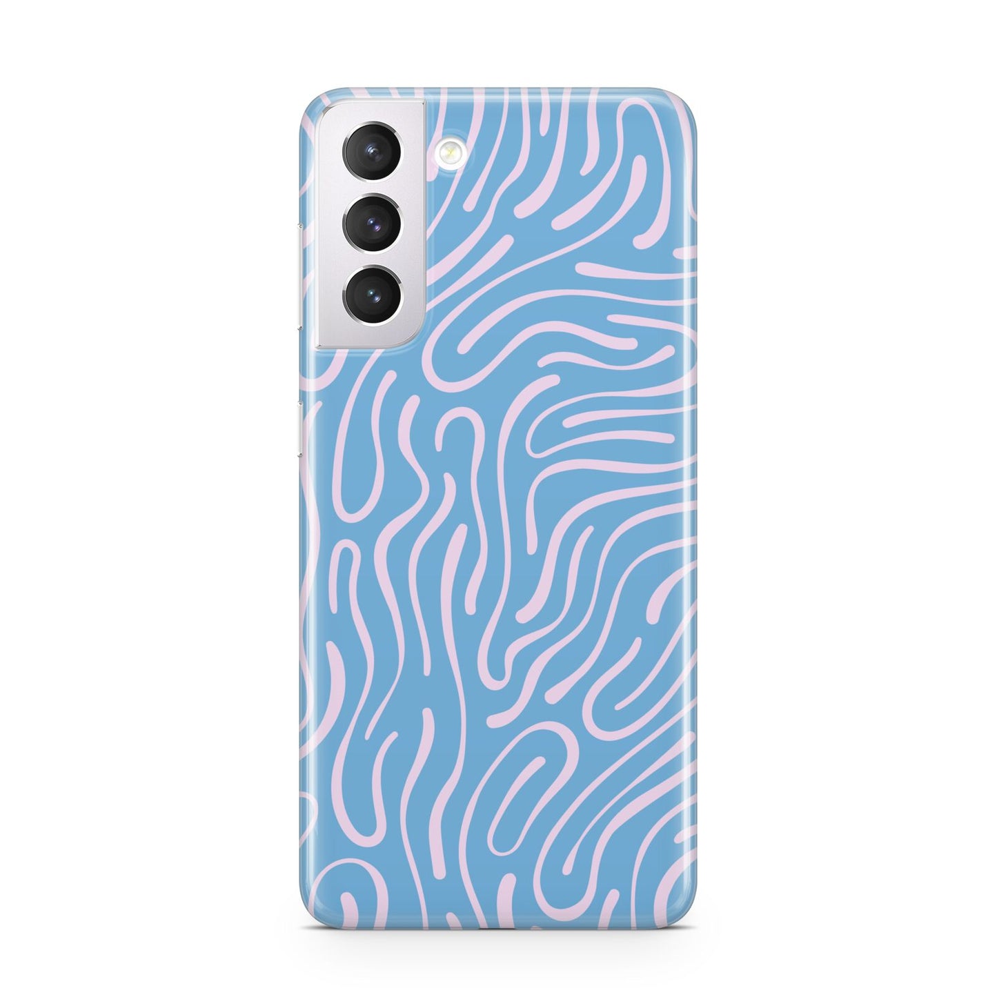 Abstract Ocean Pattern Samsung S21 Case