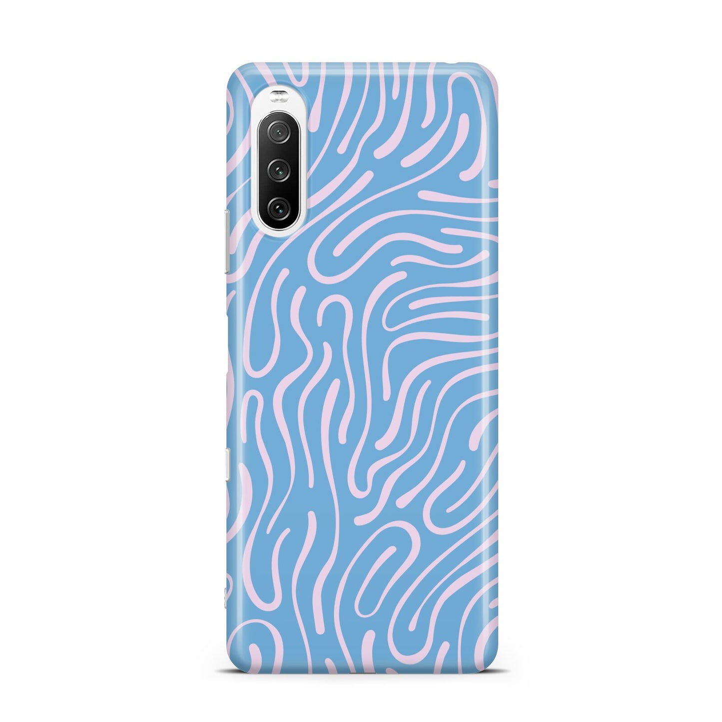 Abstract Ocean Pattern Sony Xperia 10 III Case