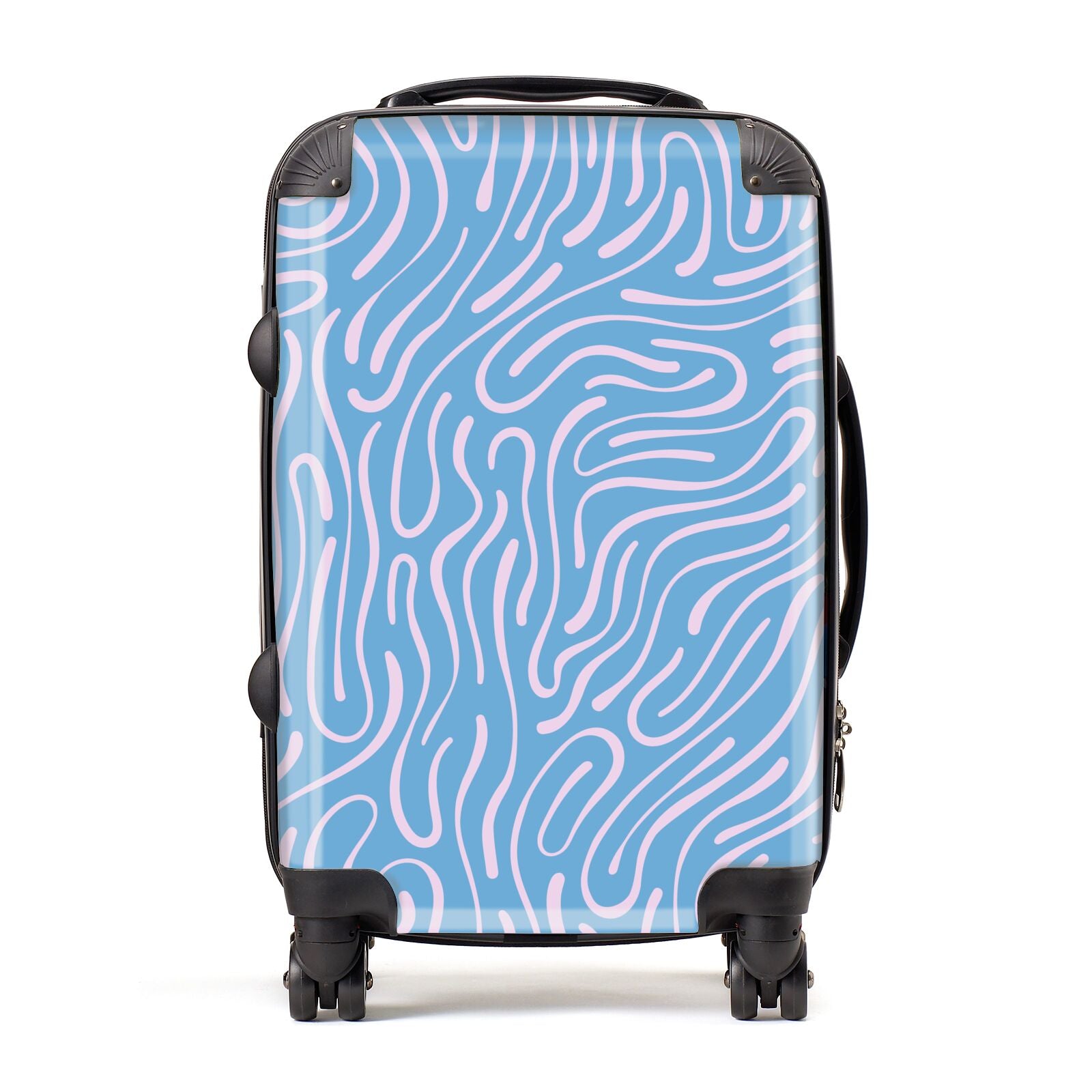 Abstract Ocean Pattern Suitcase