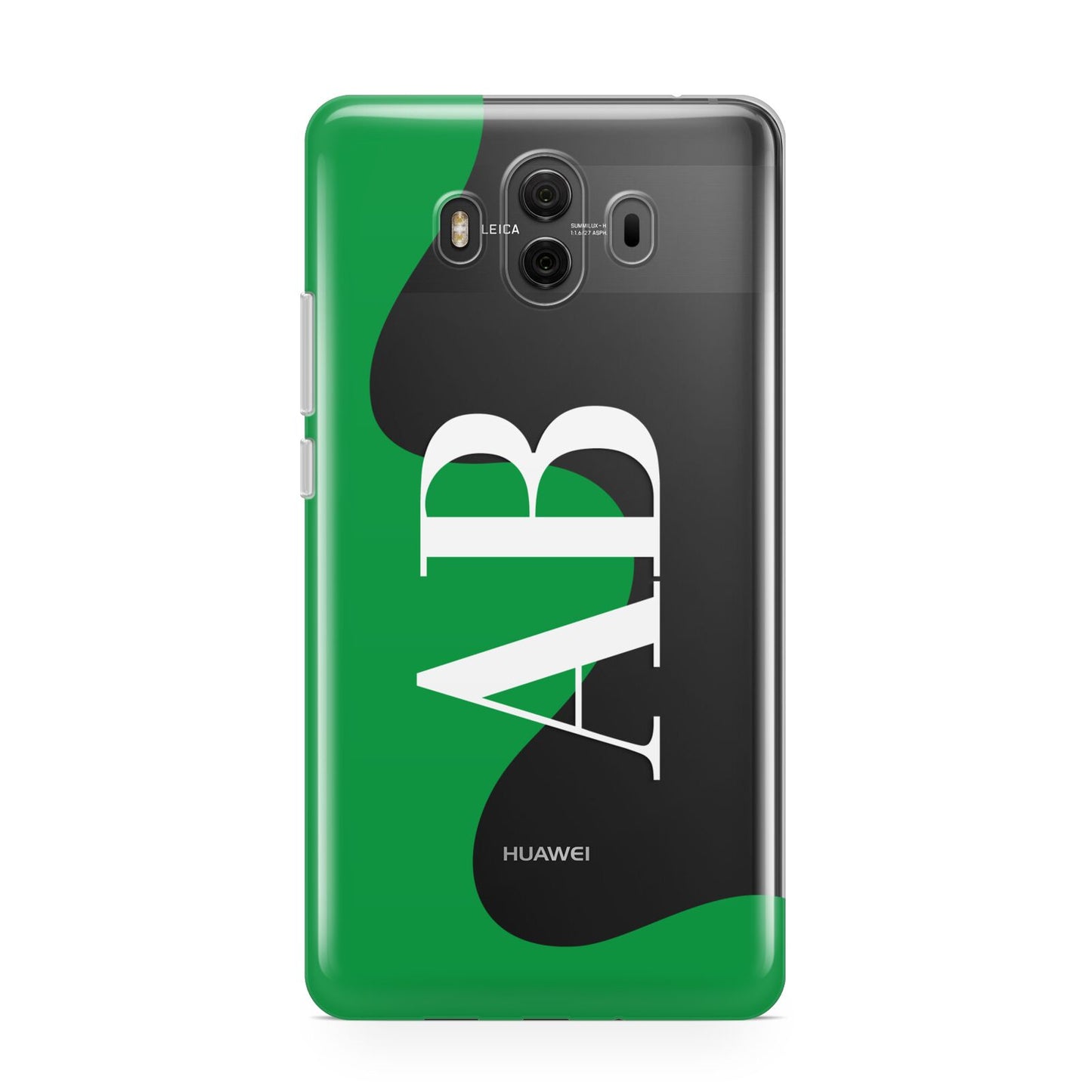 Abstract Personalised Initials Huawei Mate 10 Protective Phone Case