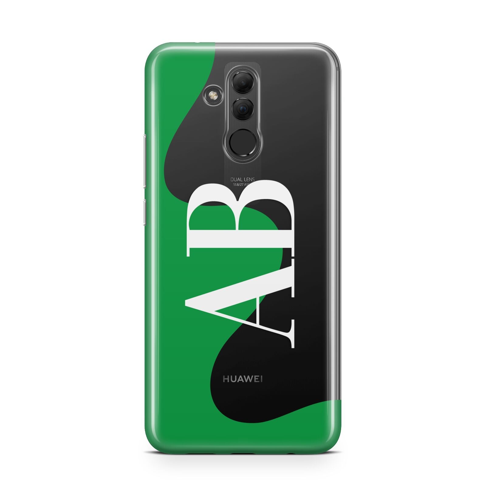 Abstract Personalised Initials Huawei Mate 20 Lite