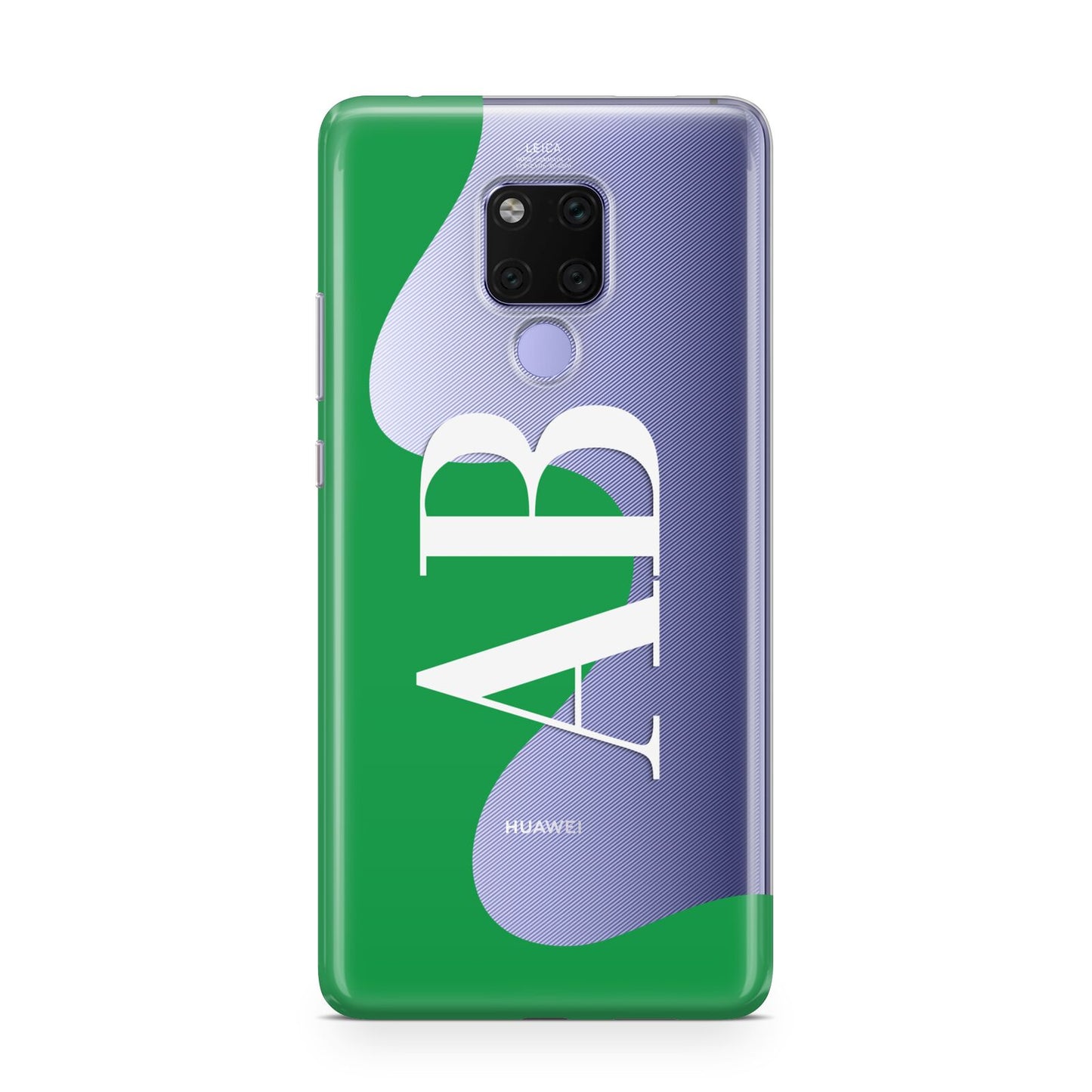 Abstract Personalised Initials Huawei Mate 20X Phone Case