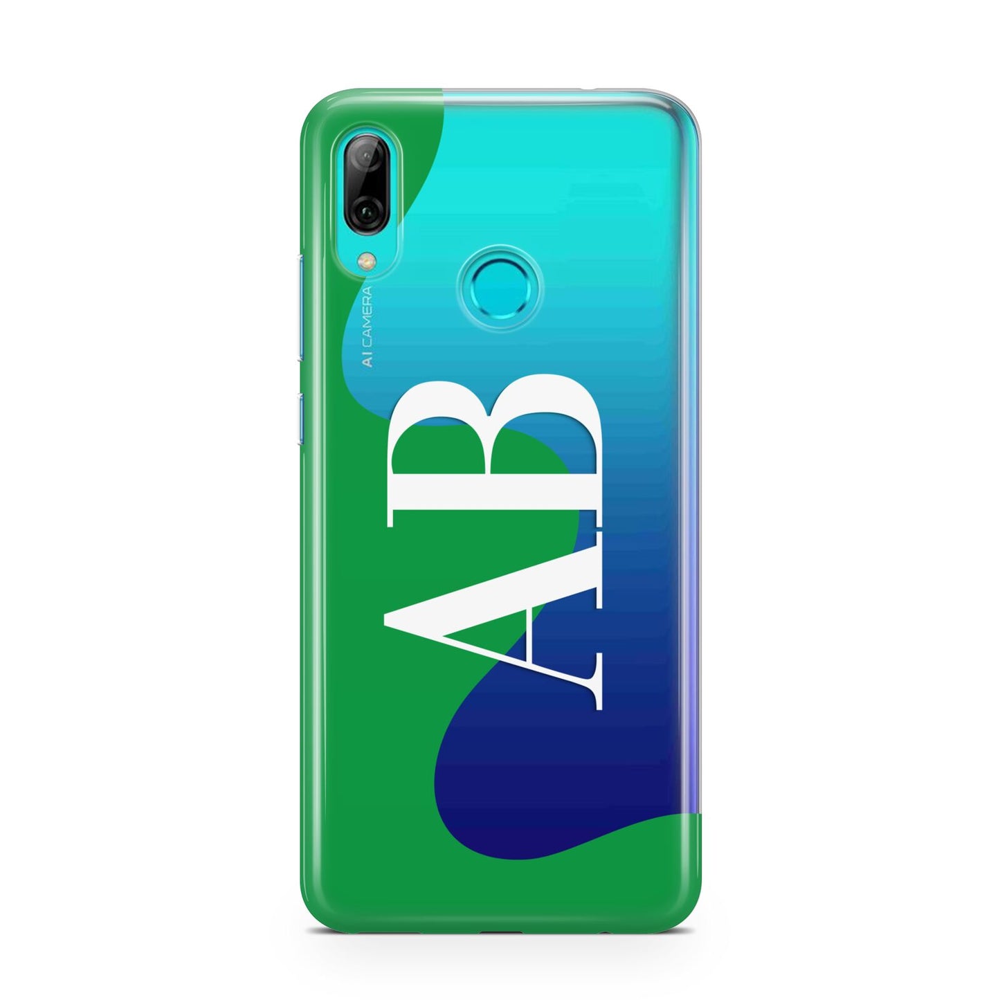 Abstract Personalised Initials Huawei P Smart 2019 Case