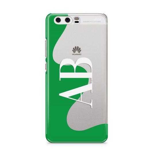 Abstract Personalised Initials Huawei P10 Phone Case