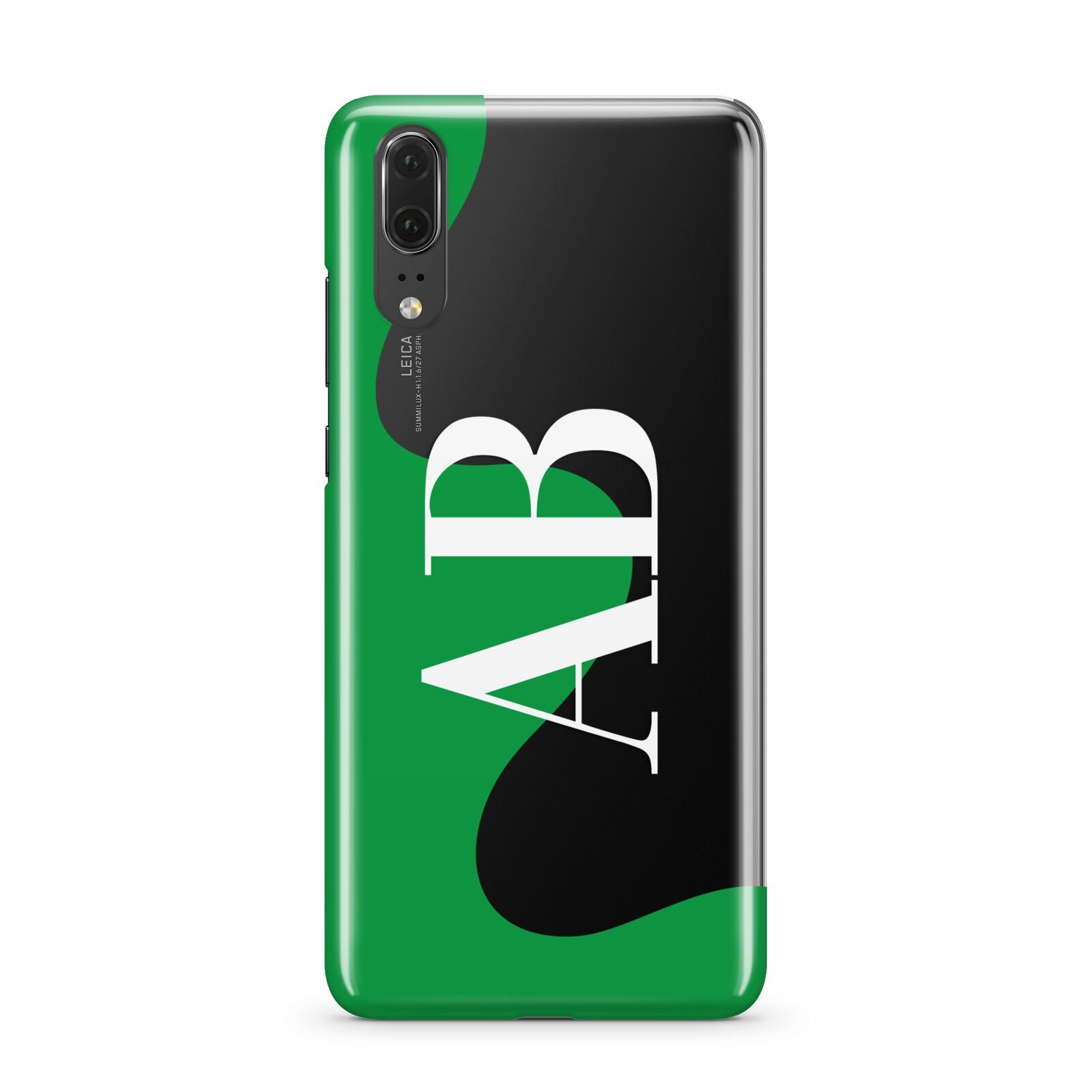 Abstract Personalised Initials Huawei P20 Phone Case