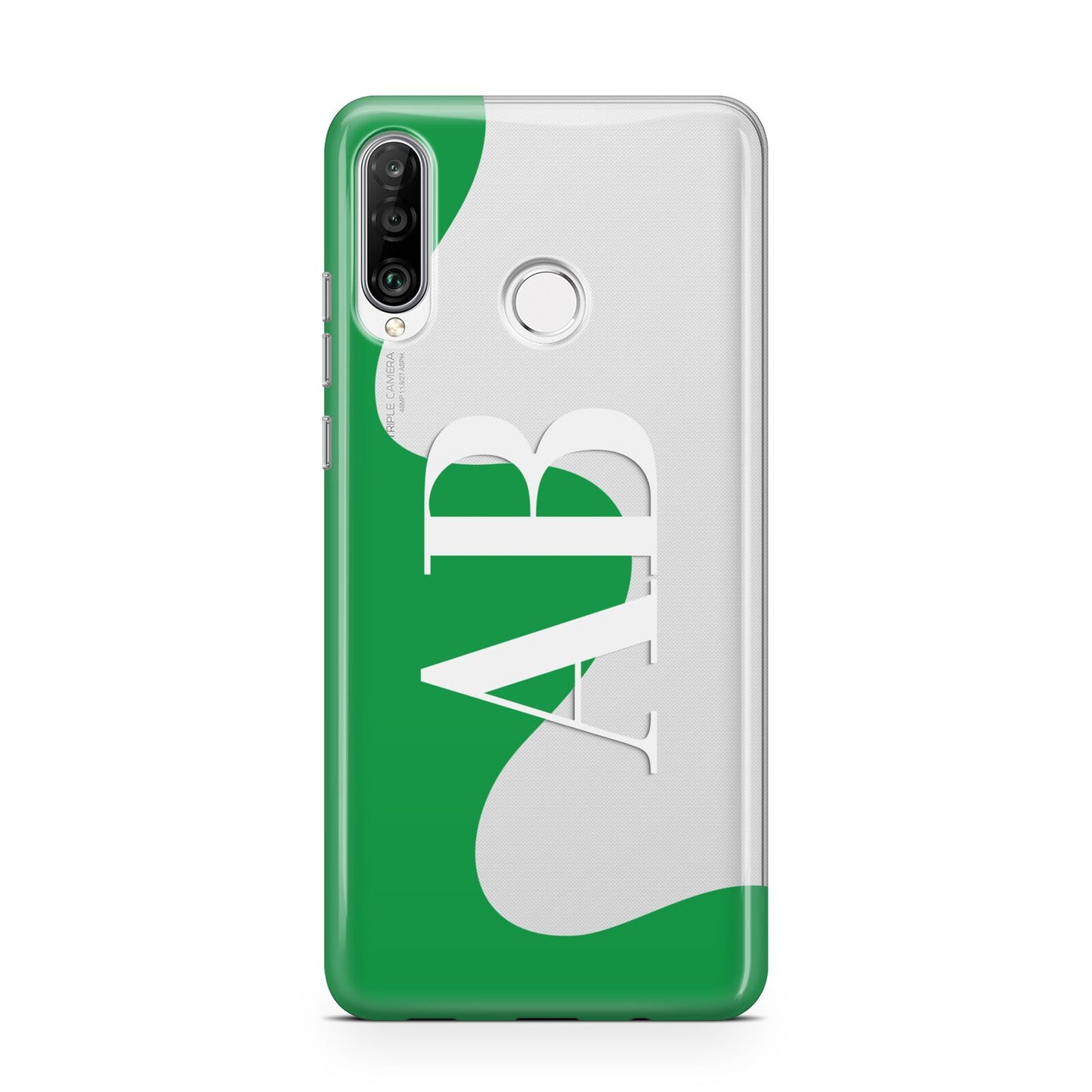 Abstract Personalised Initials Huawei P30 Lite Phone Case