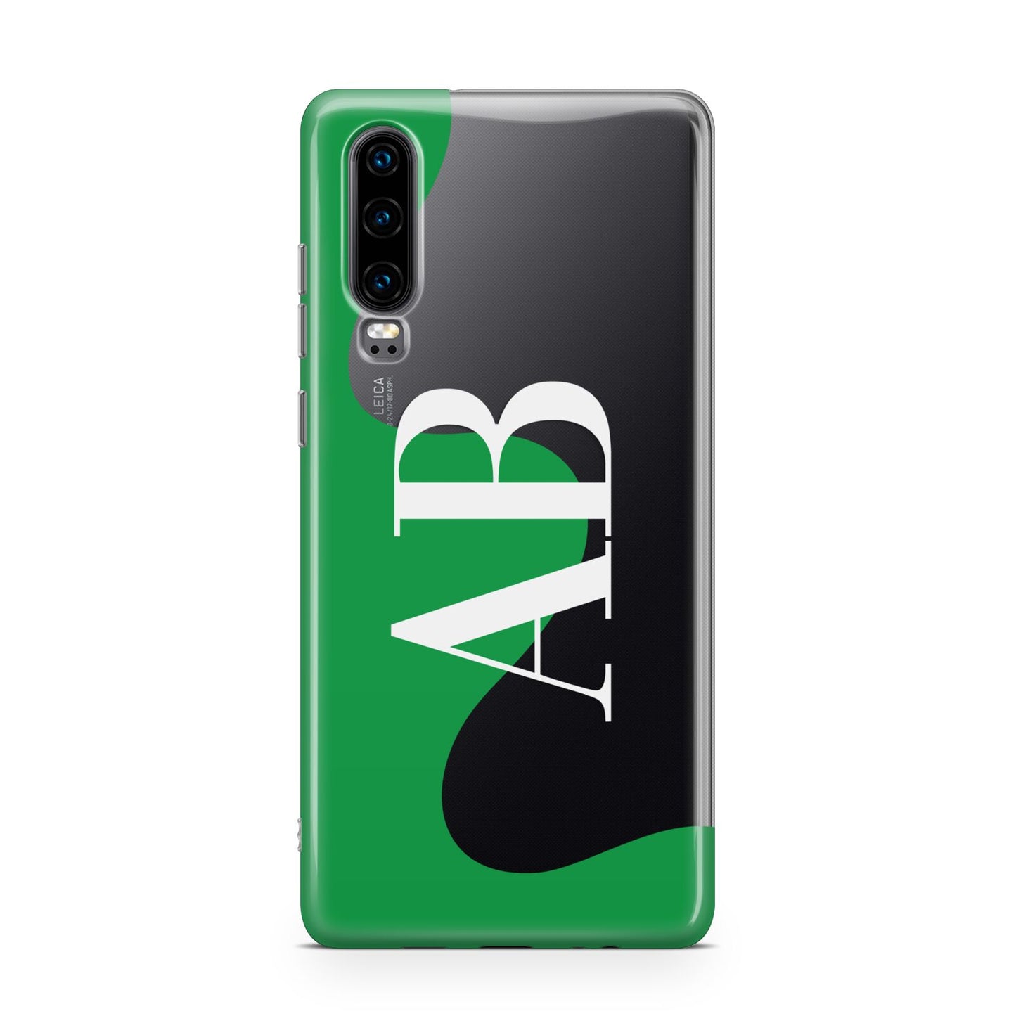 Abstract Personalised Initials Huawei P30 Phone Case