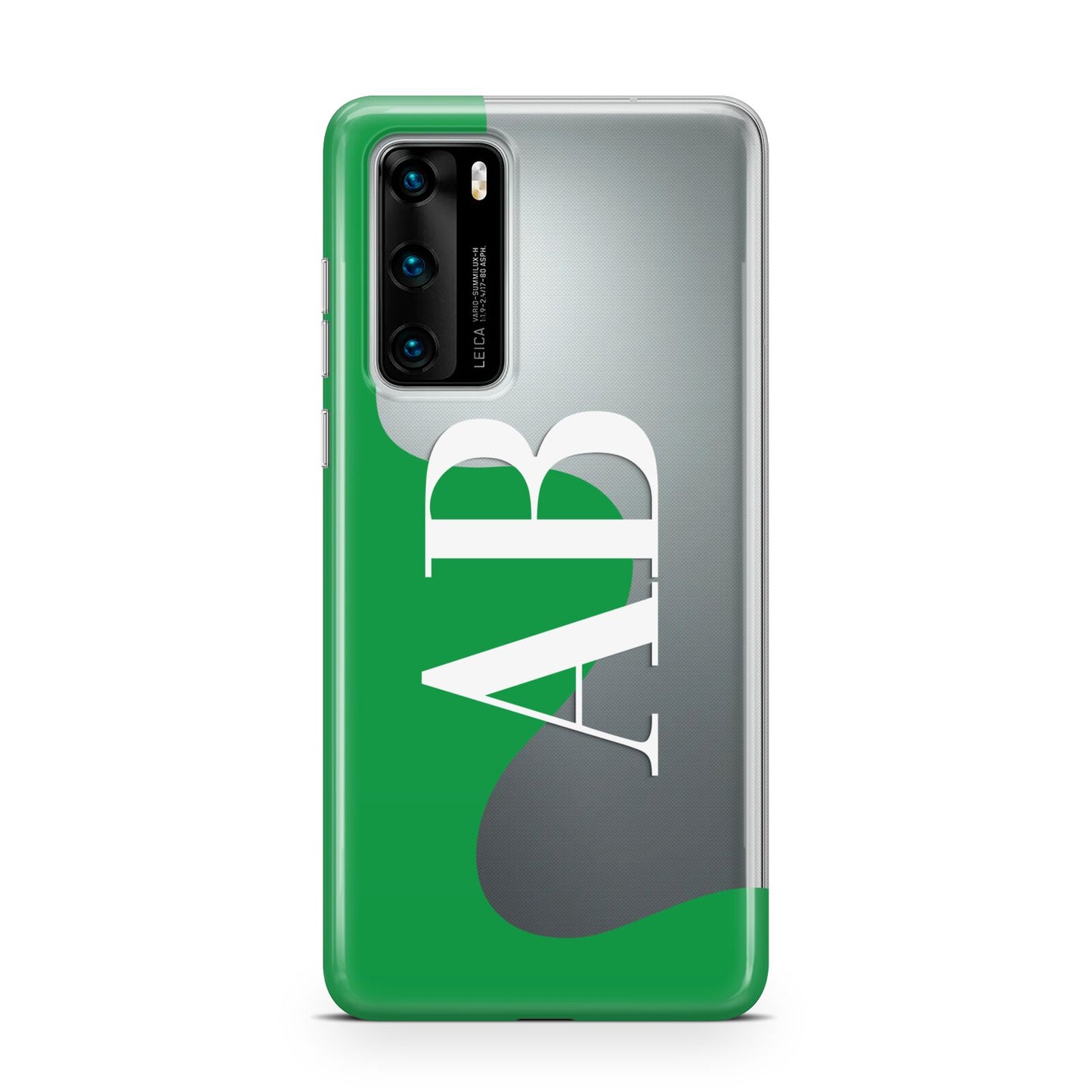 Abstract Personalised Initials Huawei P40 Phone Case