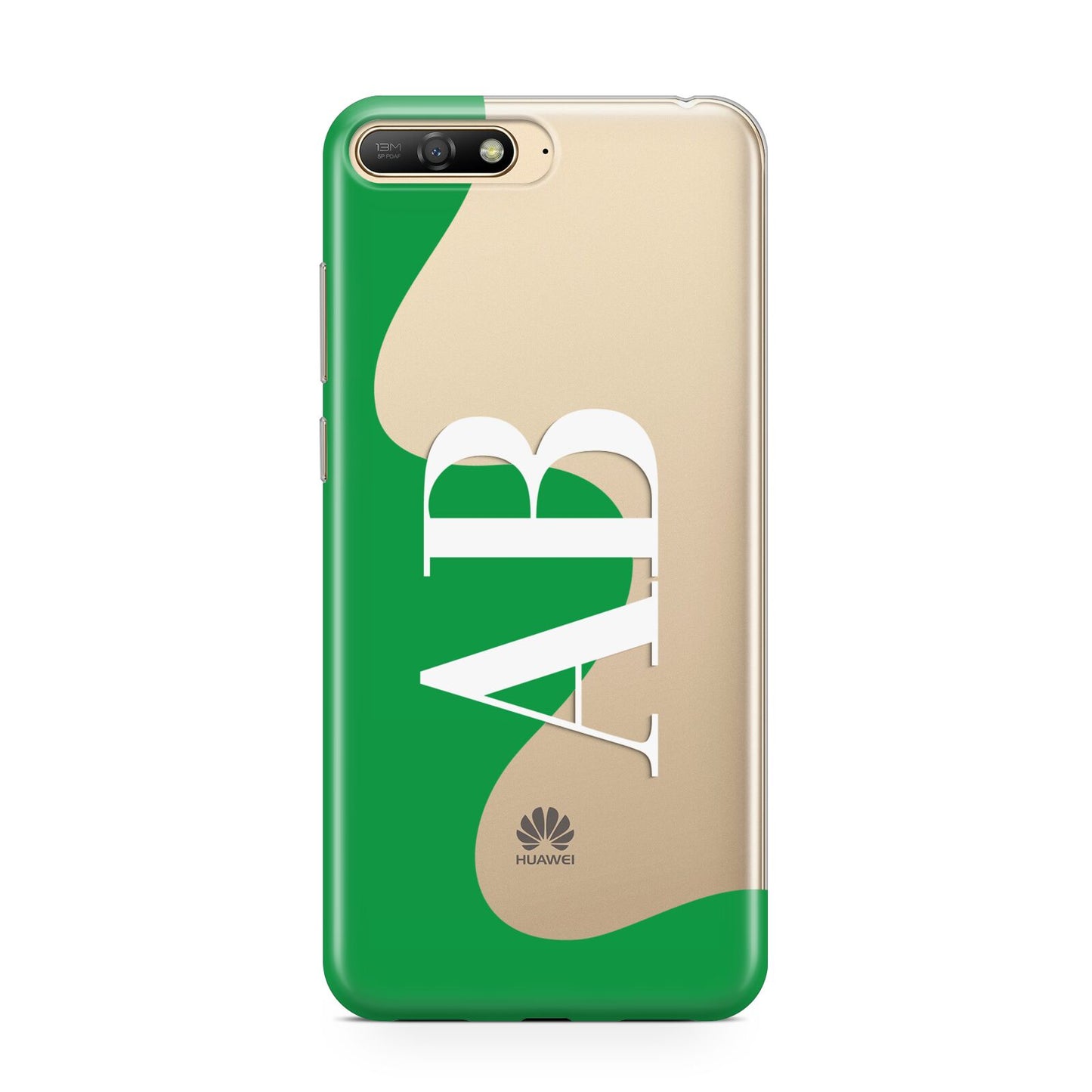 Abstract Personalised Initials Huawei Y6 2018