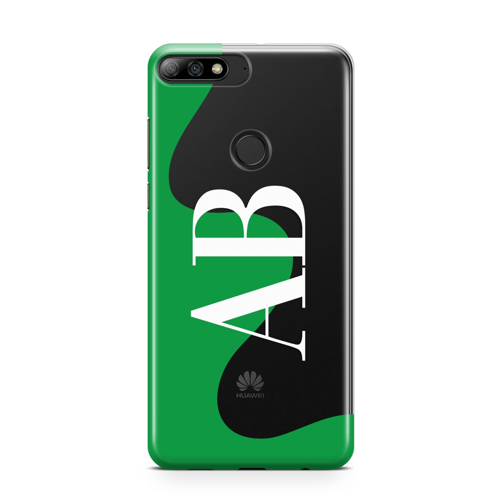 Abstract Personalised Initials Huawei Y7 2018