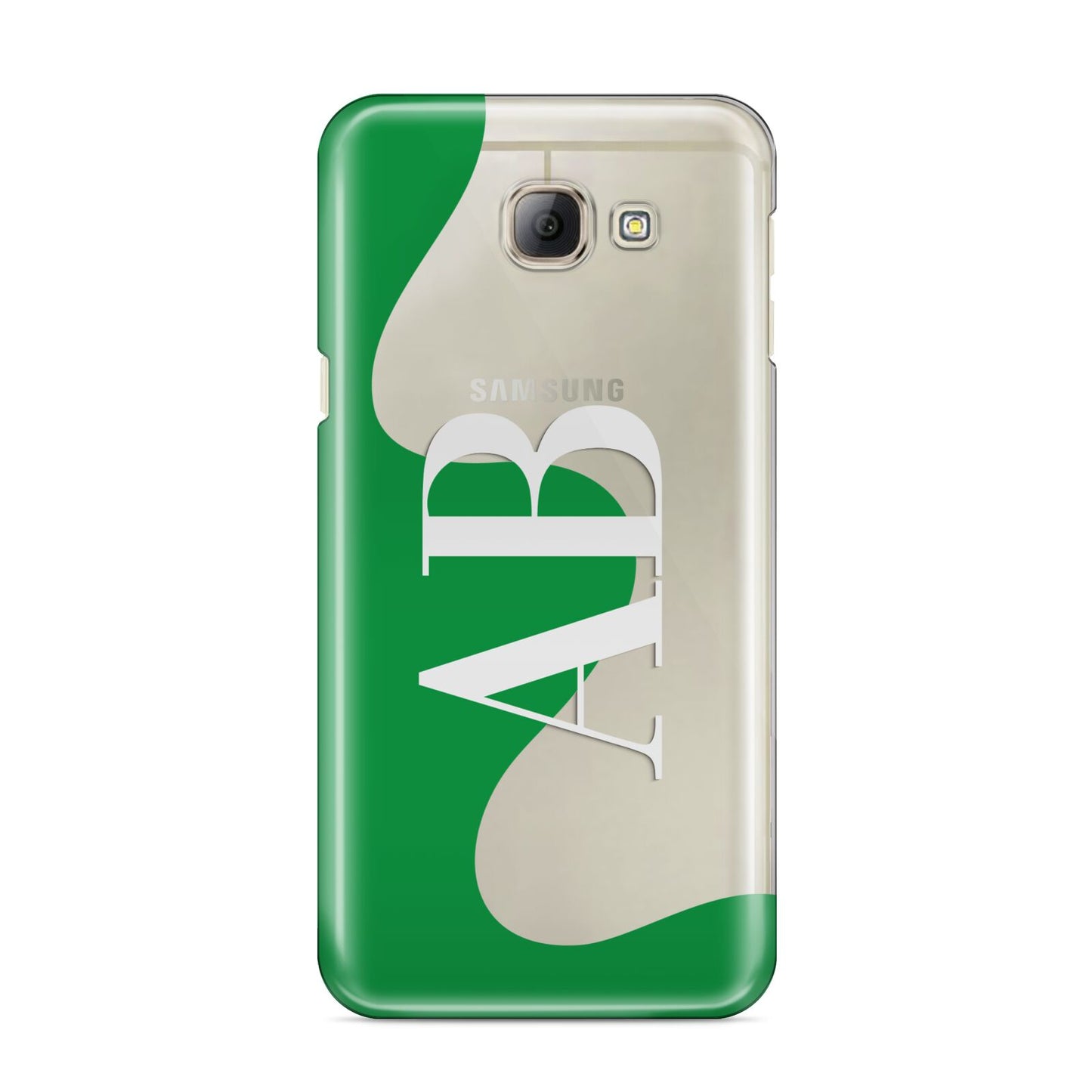 Abstract Personalised Initials Samsung Galaxy A8 2016 Case