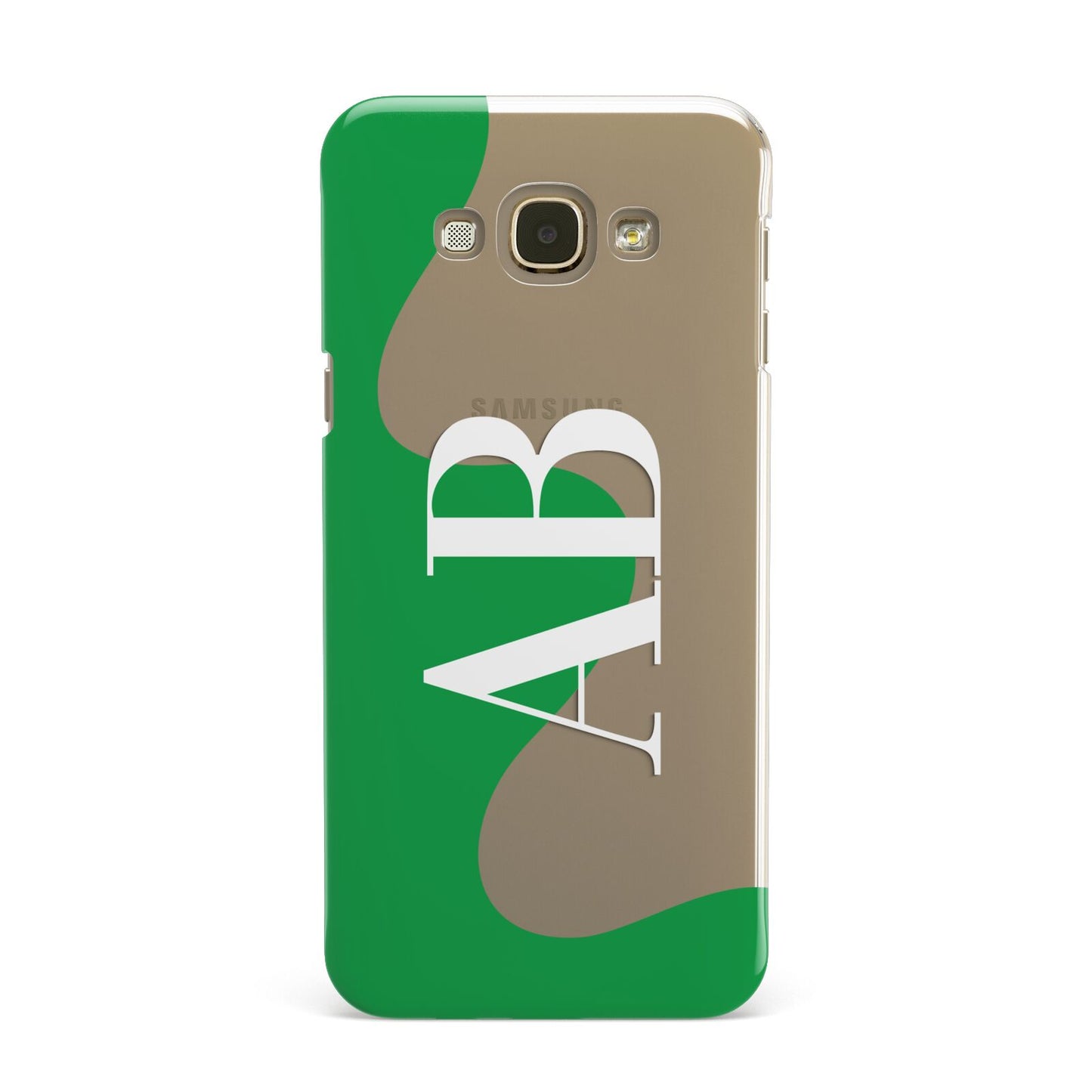 Abstract Personalised Initials Samsung Galaxy A8 Case