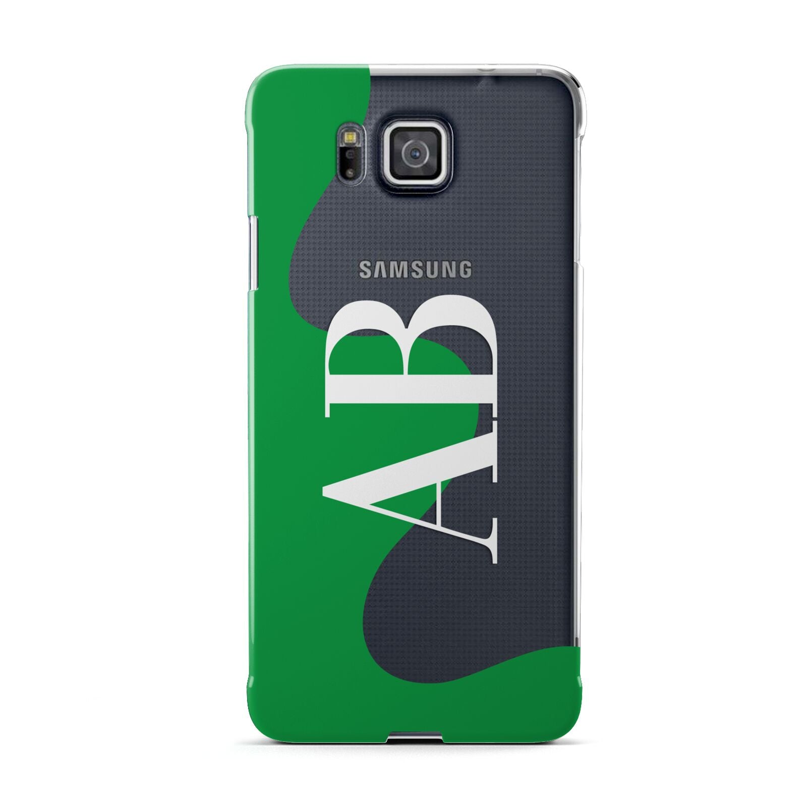 Abstract Personalised Initials Samsung Galaxy Alpha Case