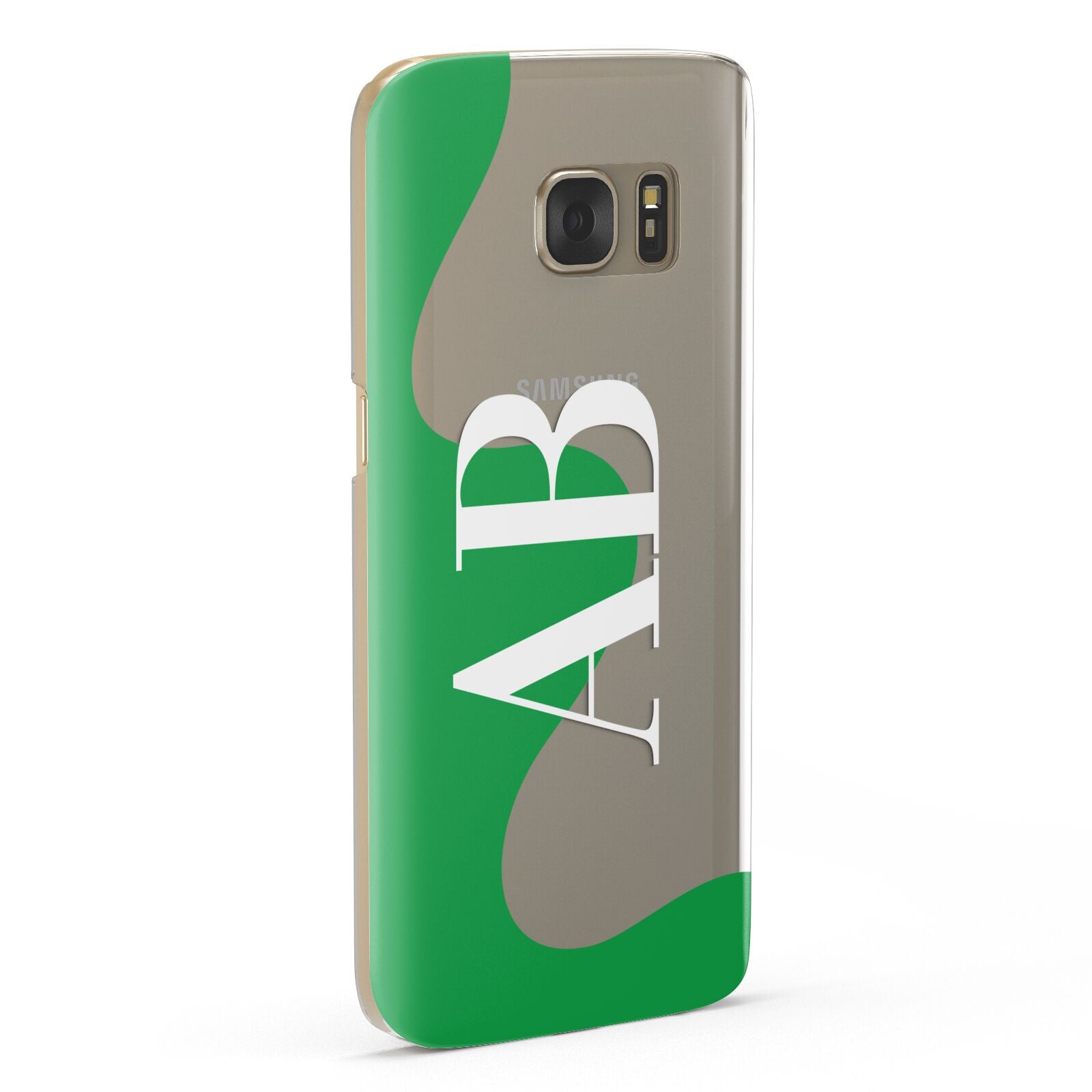 Abstract Personalised Initials Samsung Galaxy Case Fourty Five Degrees